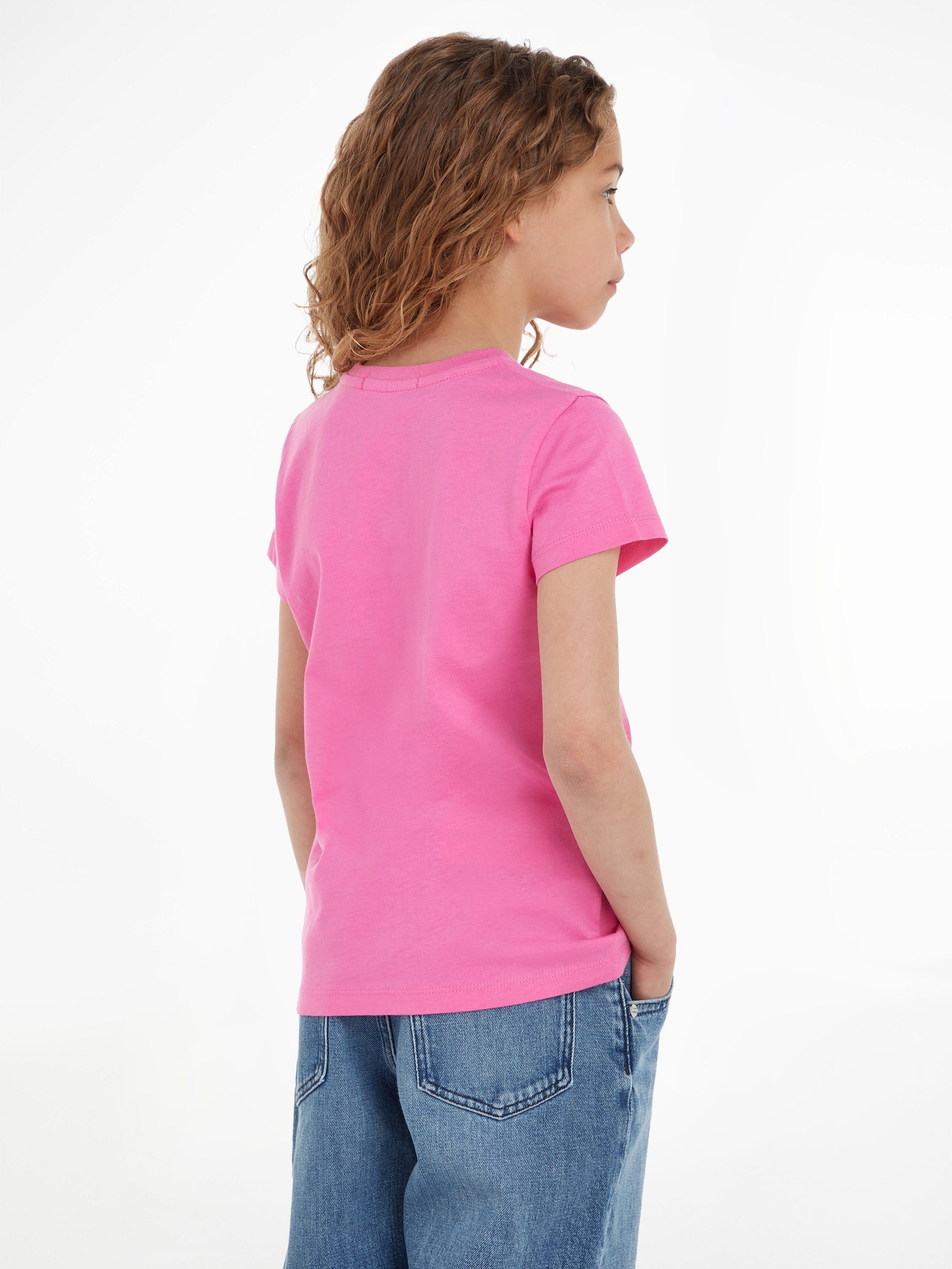 Calvin Klein T-shirt MICRO MONOGRAM TOP voor kinderen tot 16 jaar