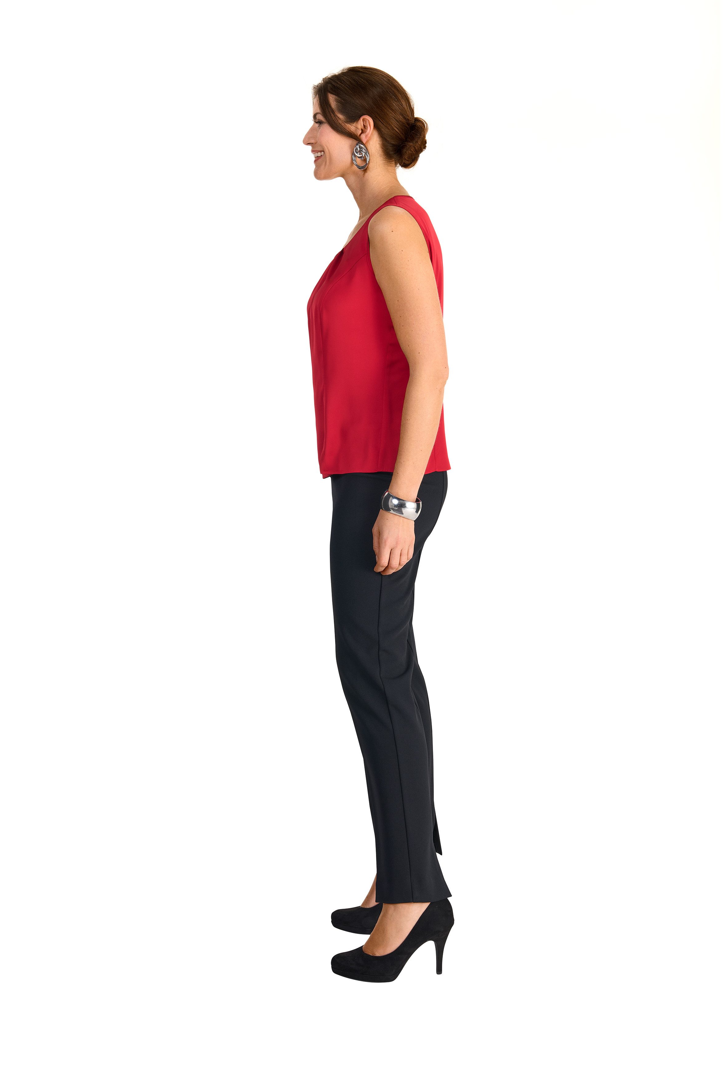 HERMANN LANGE Collection Shirttop met zijsplit