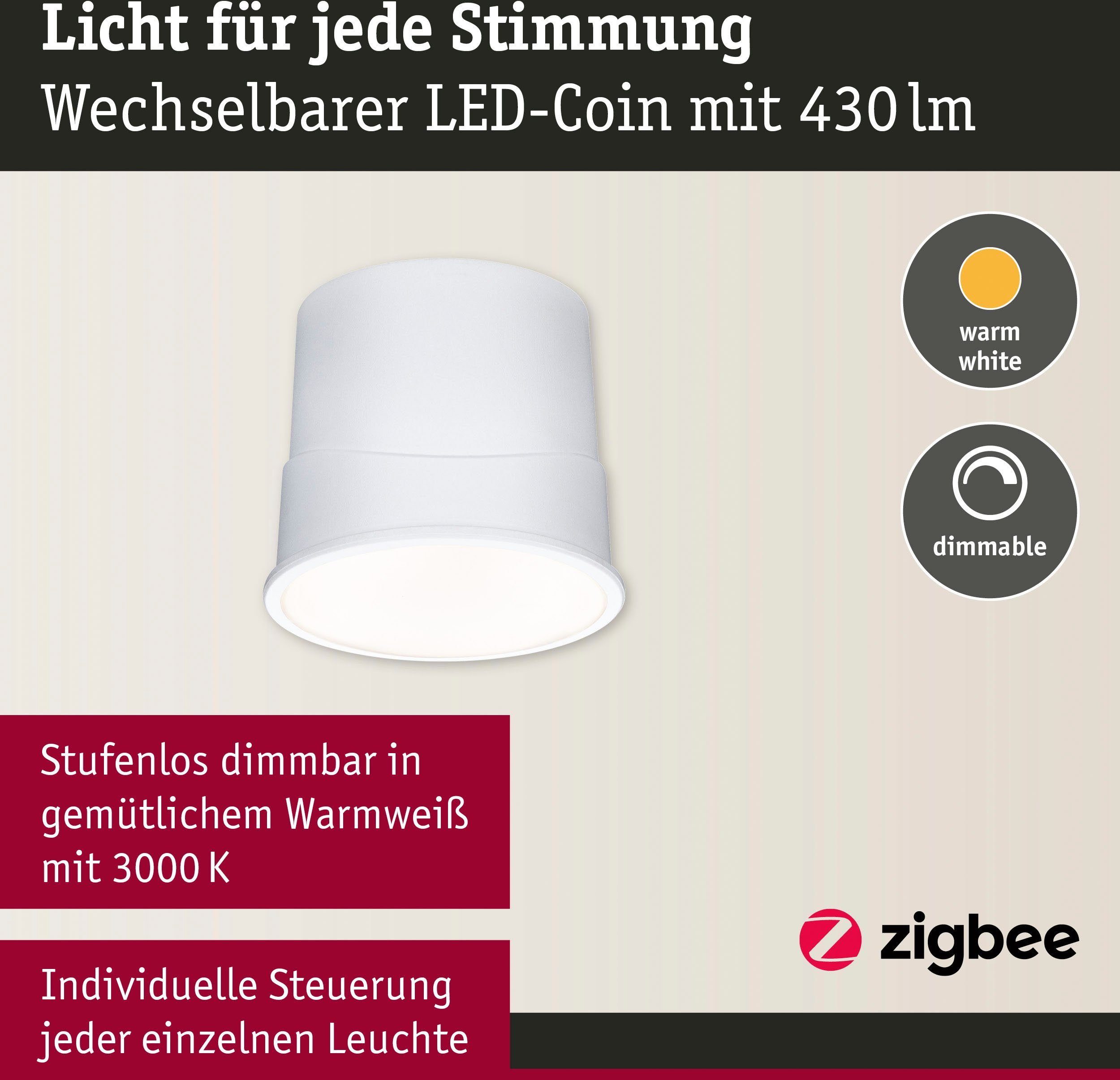 Paulmann Ledinbouwlamp Base 230V 430lm (1 stuk)