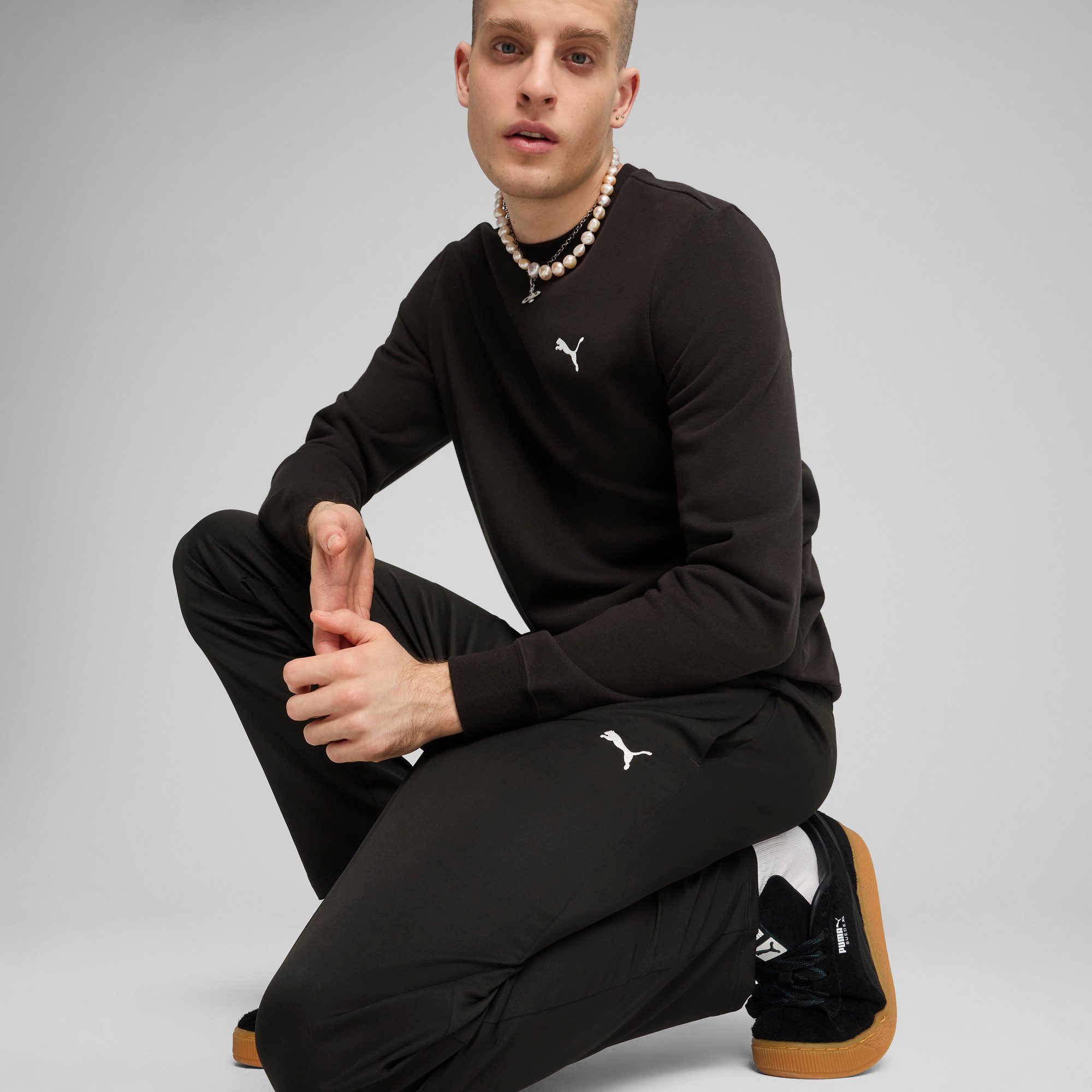 PUMA Trainingsbroek ESS WOVEN PANTS OP Webmateriaal, dryCELL: prestatie-technologie