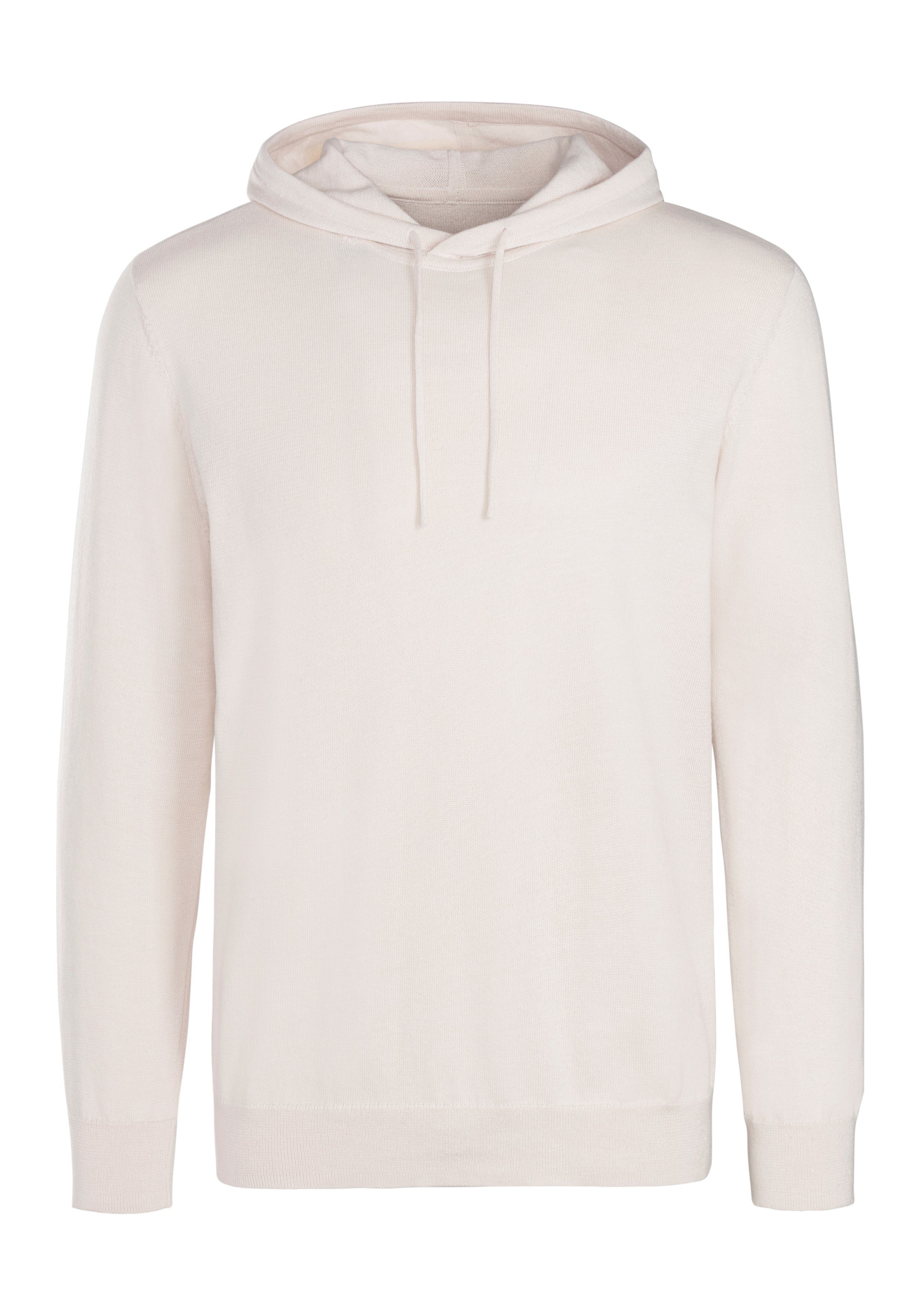 H.I.S Gebreide trui Met capuchon, regular fit Pullover met ronde hals, fijn breiwerk, katoenmix