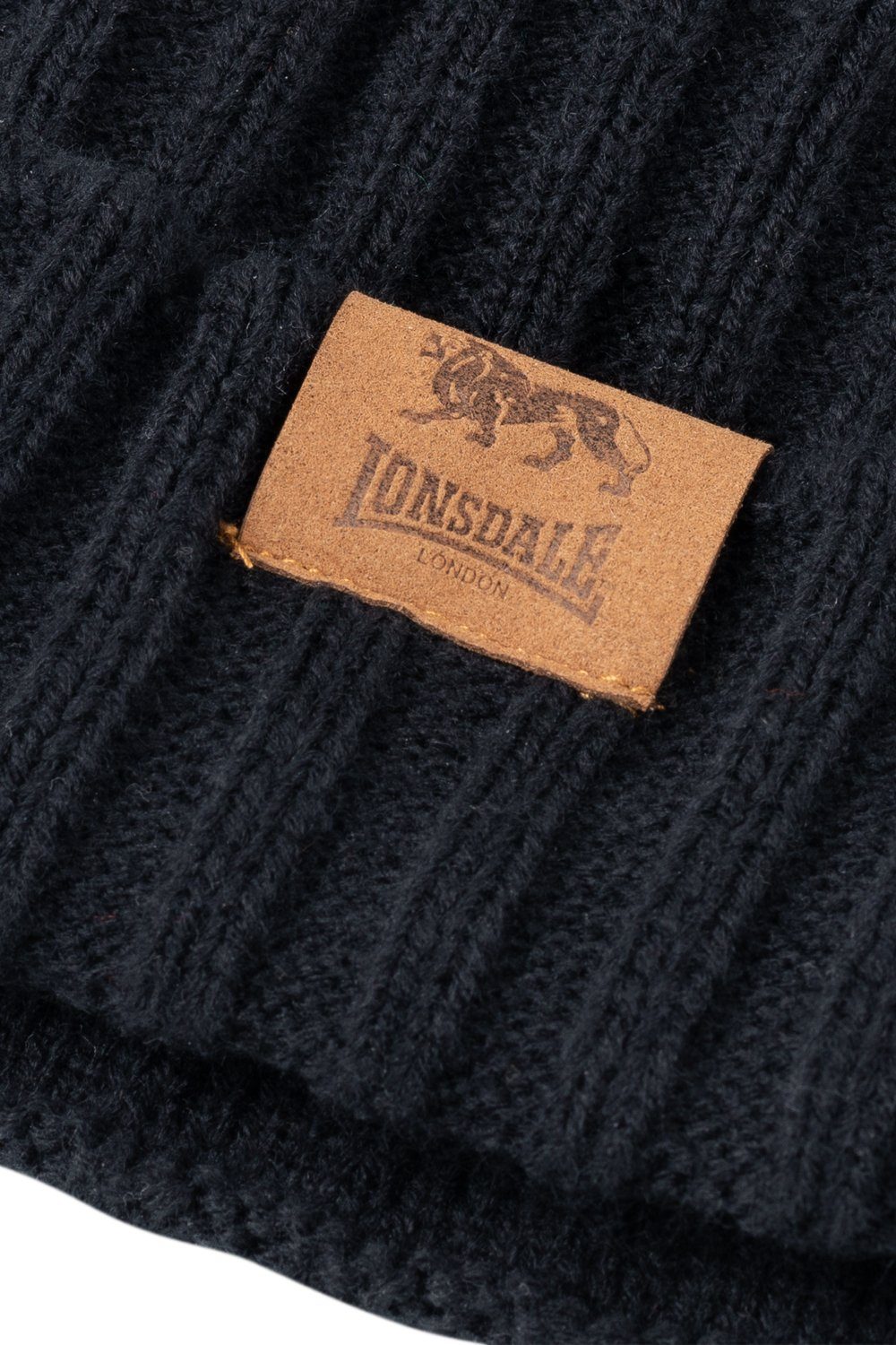 Lonsdale Gebreide muts DEAZLEY (set, 2 stuks)