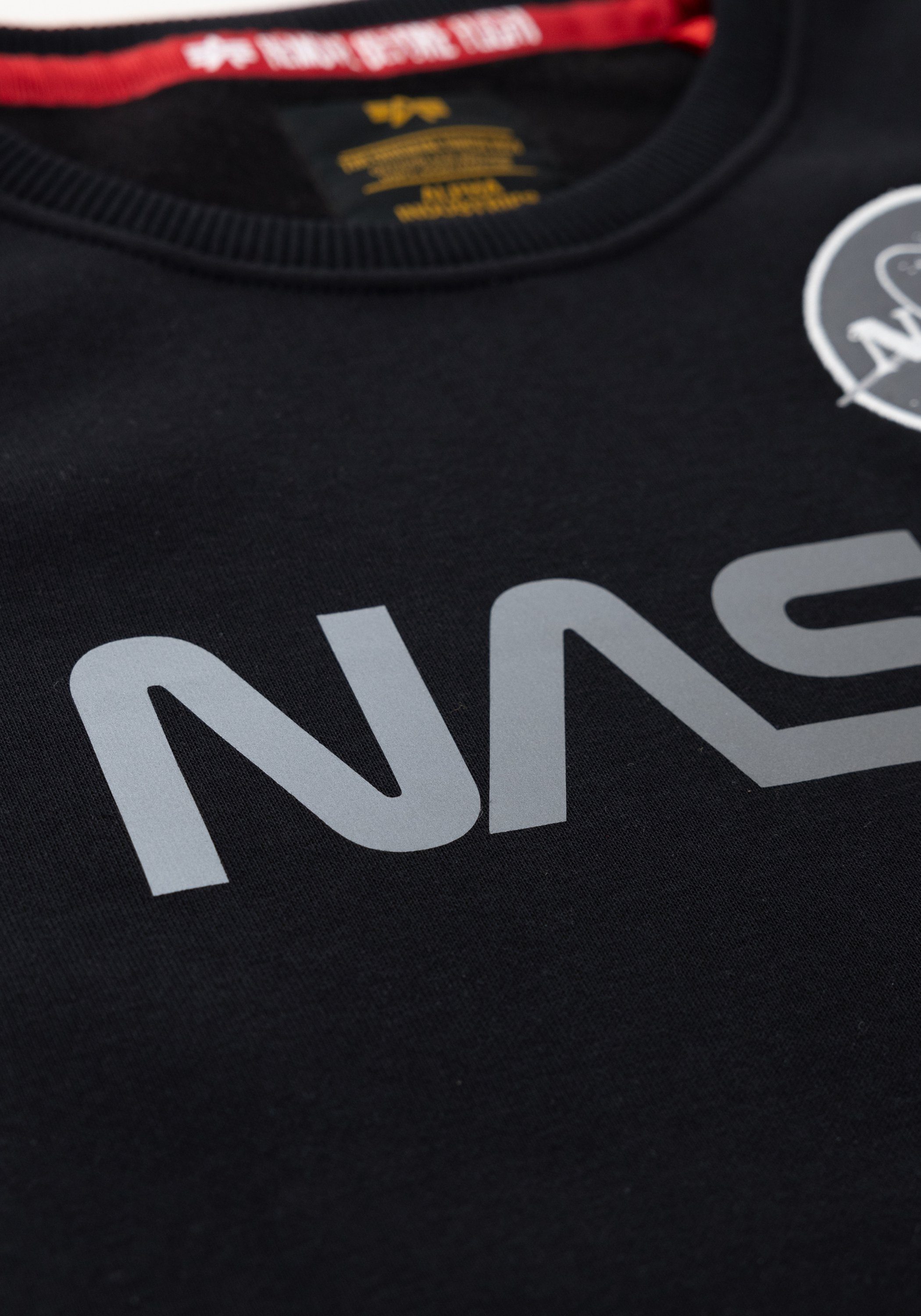 Alpha Industries Sweater Alpha Industries Kids - Sweatshirts NASA Refl. Sweater Kids
