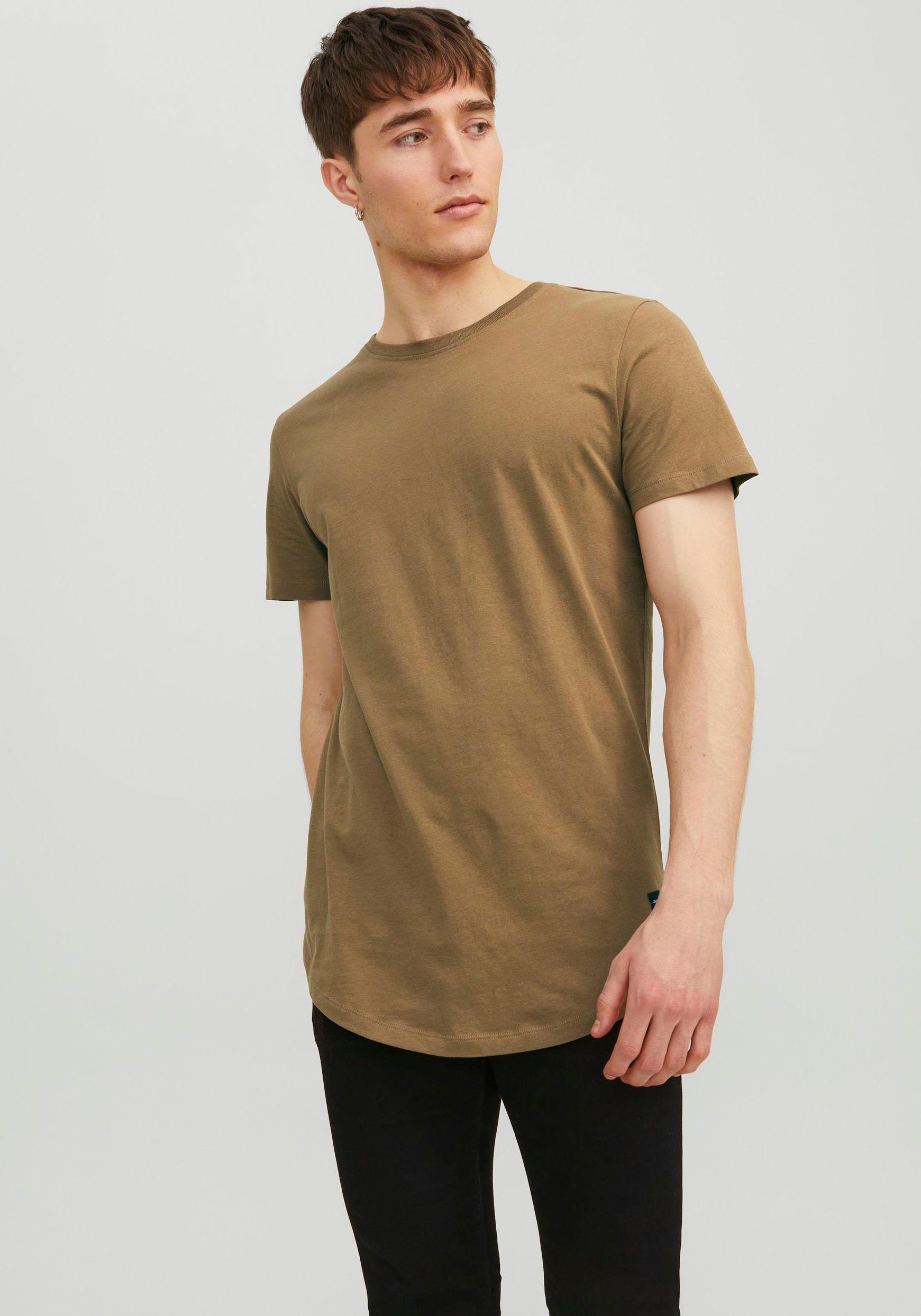 Jack & Jones Shirt met ronde hals JJENOA TEE SS CREW NECK NOOS