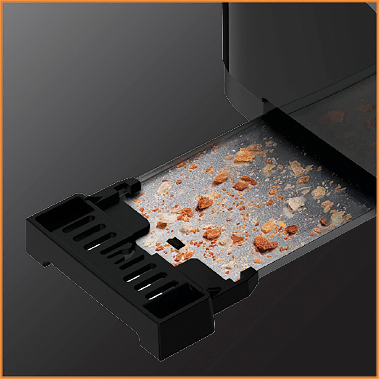 Krups Toaster KH6418 Smart'n Light Digitaal display, 7 bruiningsgraden, automatische centrering van het brood