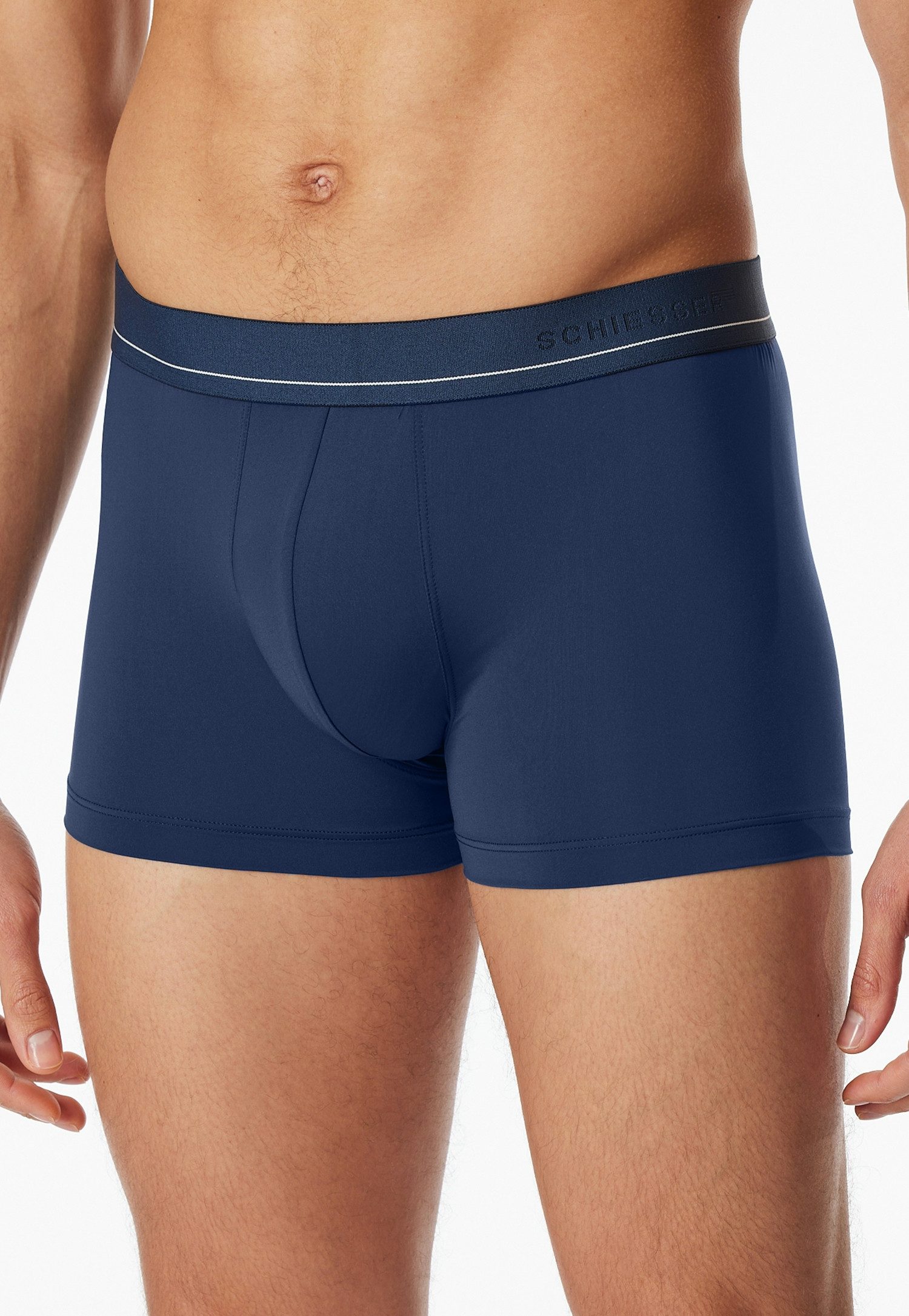 Schiesser Boxershort Pure Micro met extra zachte, beklede boordgummi