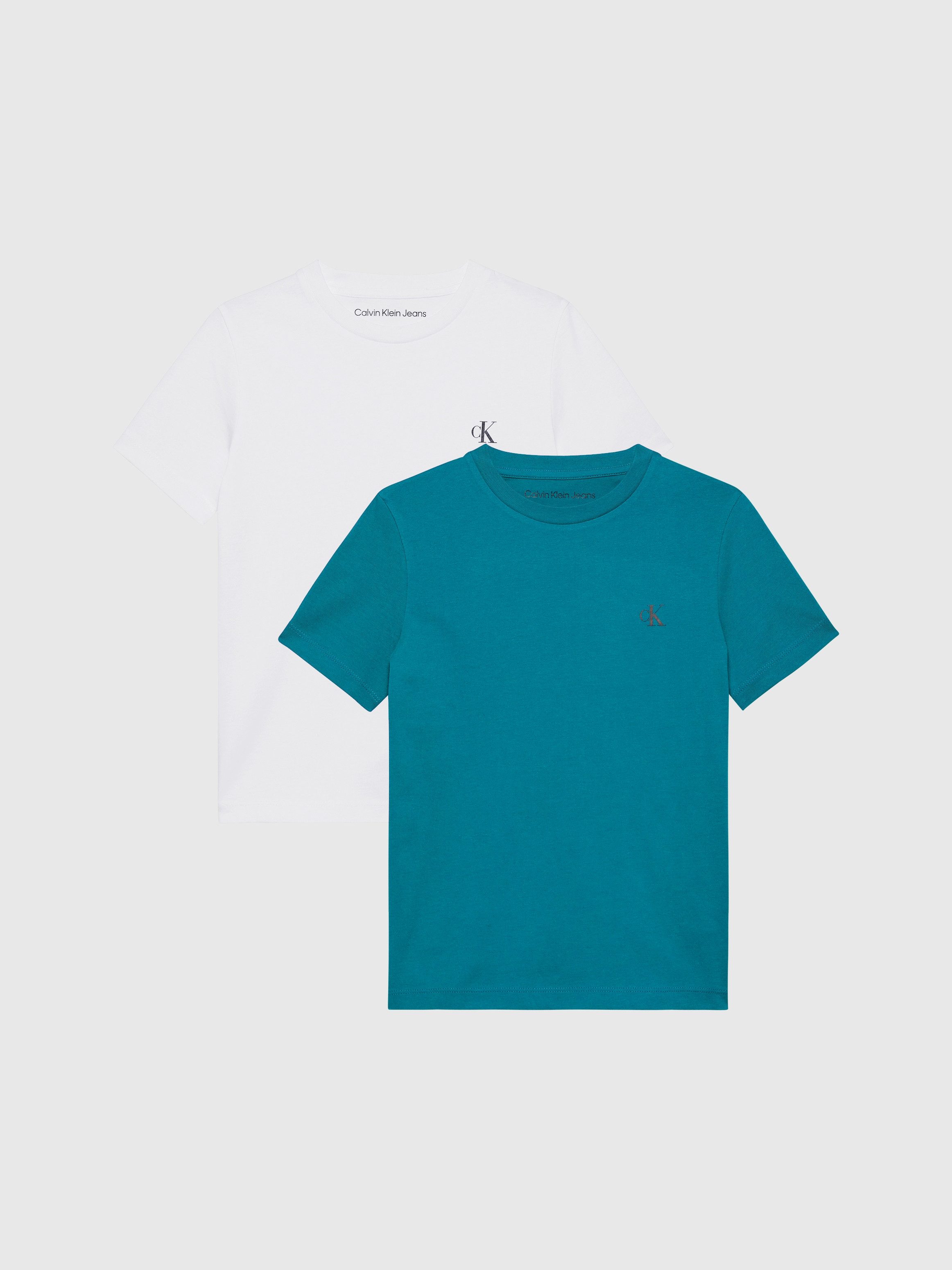 Calvin Klein T-shirt 2-PACK MONOGRAM TOP (2-delig)
