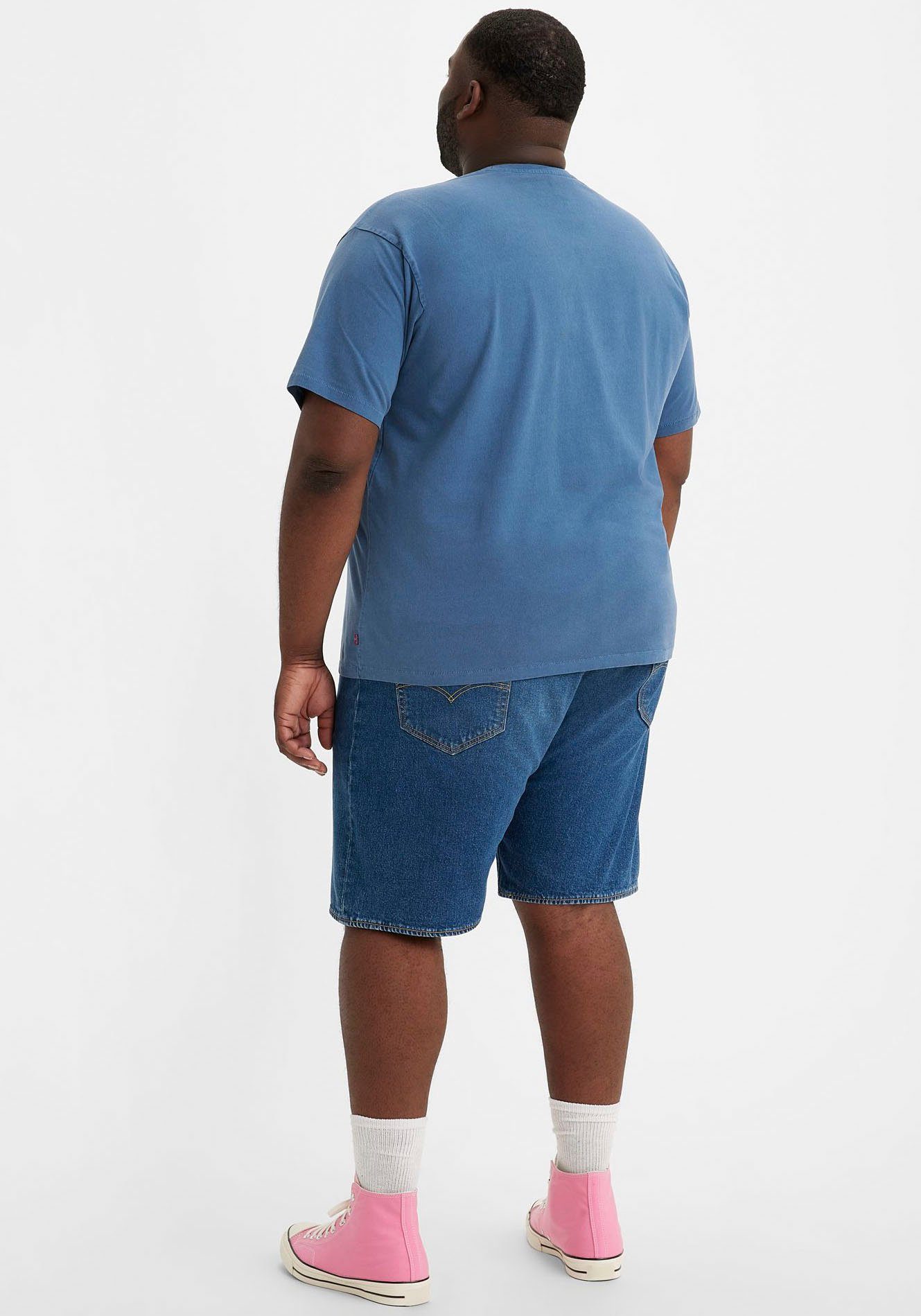 Levi's® Plus Jeansbermuda 501 HEMMED SHORTS met stretchaandeel