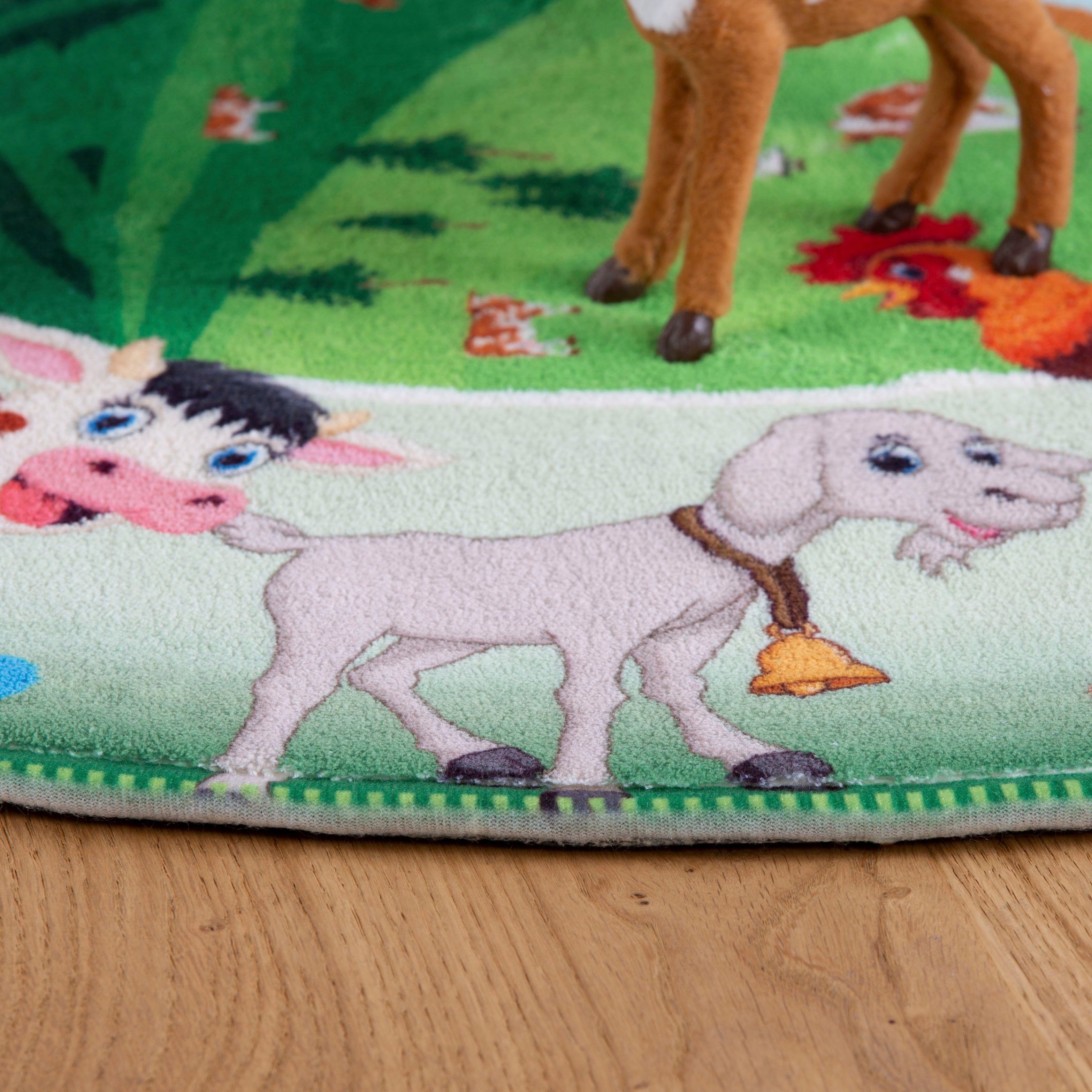 Obsession Kindervloerkleed My Juno 476 Speelkleed, motief dieren, kinderkamer