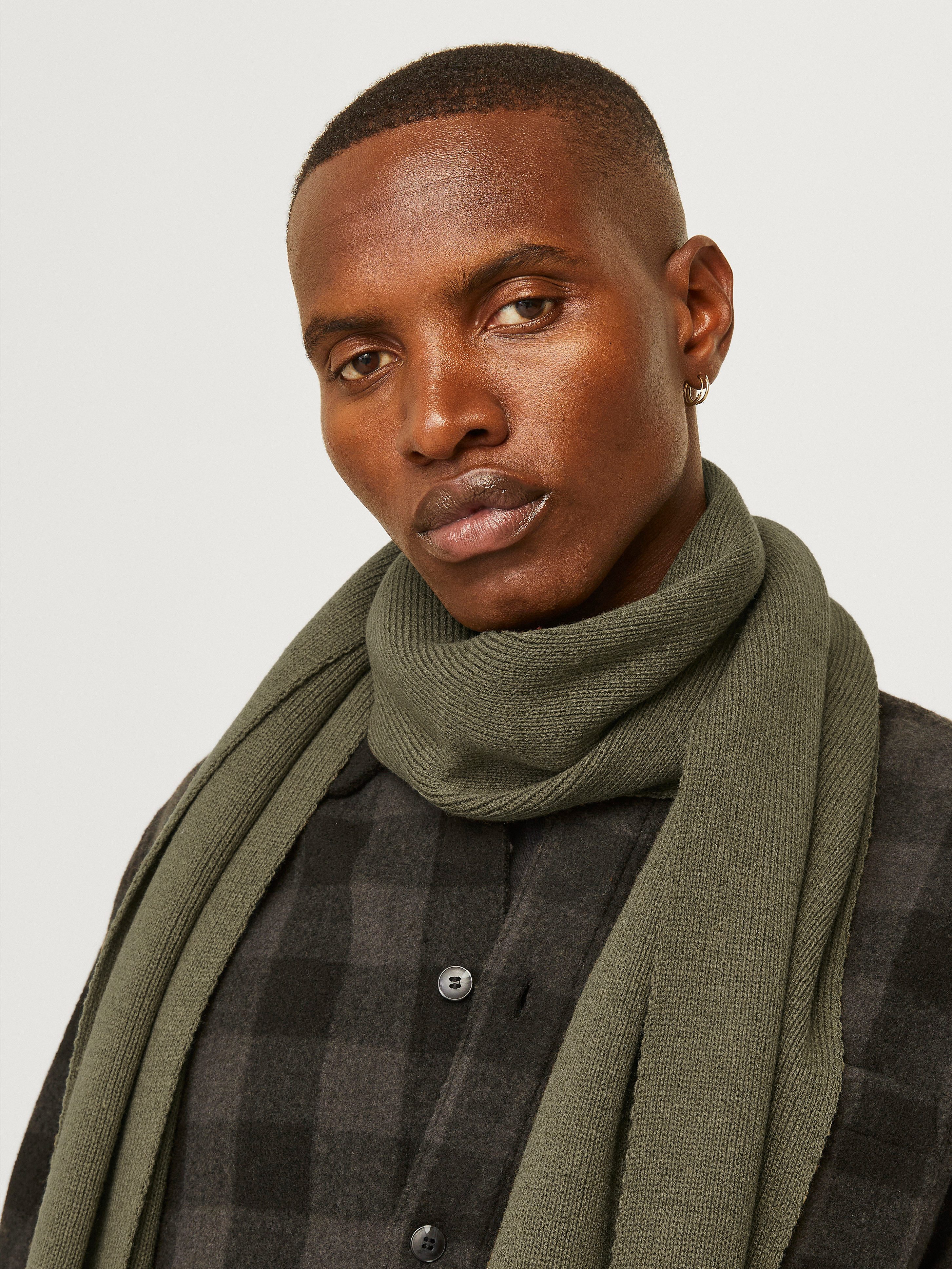 Jack & Jones Gebreide sjaal JACDNA KNIT SCARF NOOS