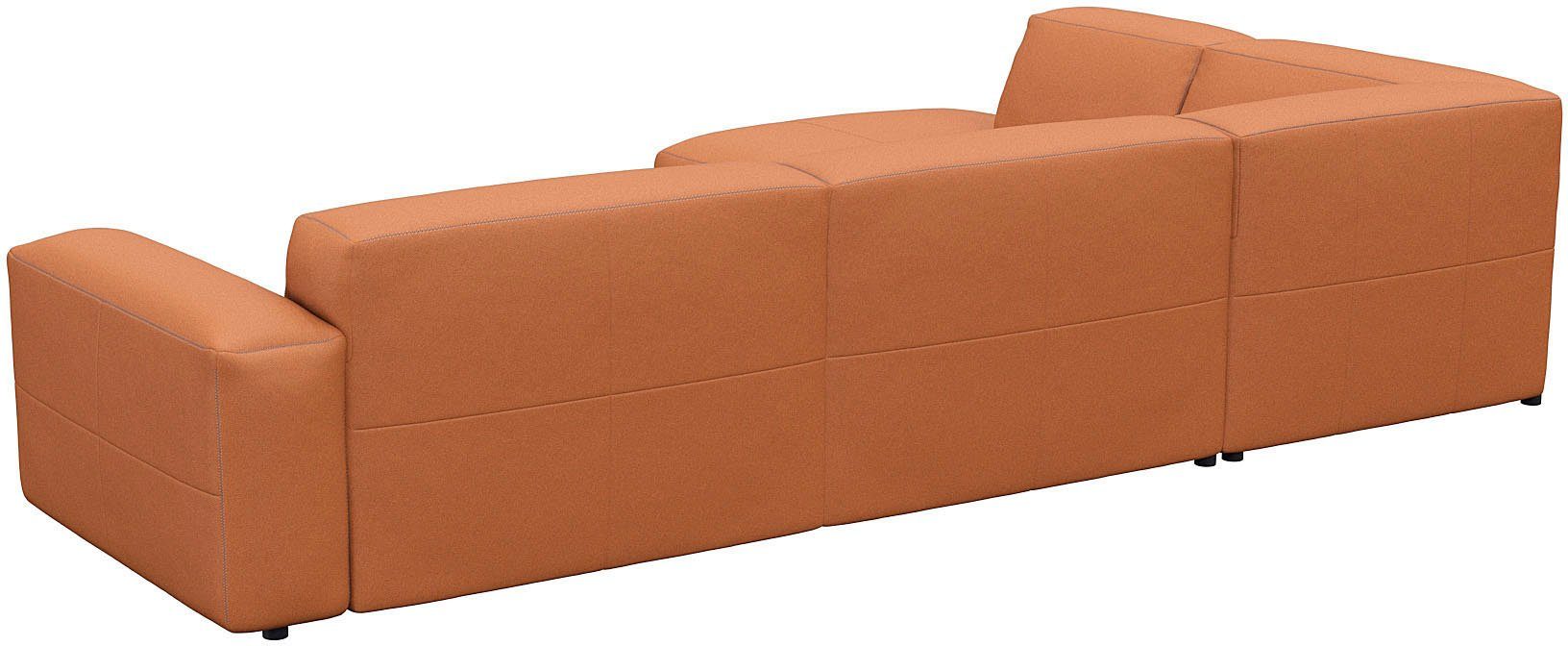 FLEXLUX Hoekbank Lucera, super comfortabel door hoogwaardige zitconstructie met koudschuim