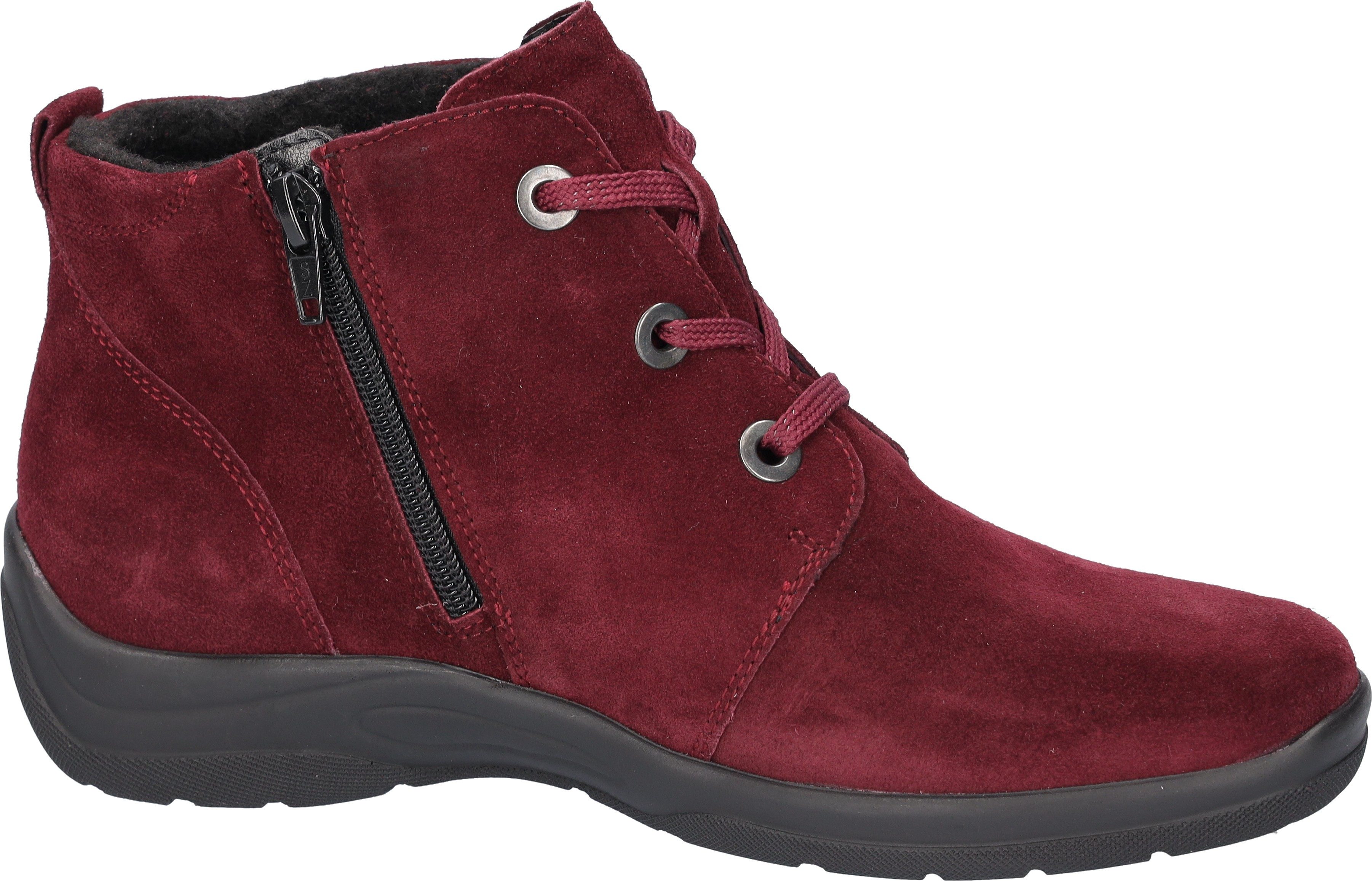 Waldläufer Winterlaarzen HESNA ankle boot, lace-up boots in comfort width h = very wide