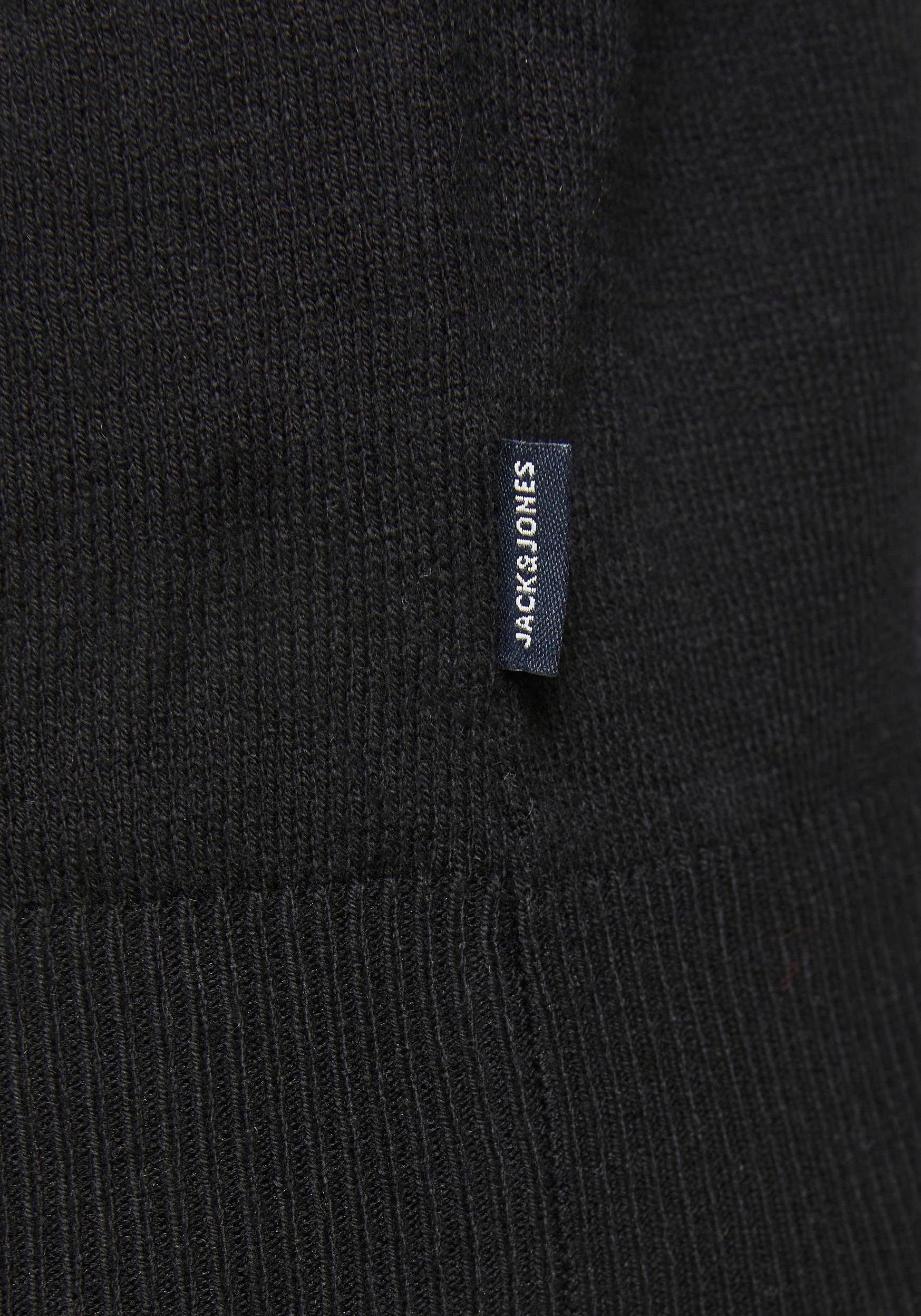 Jack & Jones Trui met ronde hals EMIL KNIT HALF ZIP