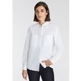 otto products overhemdblouse basic blouse gots-gecertificeerd - duurzaam van biokatoen - nieuwe collectie wit