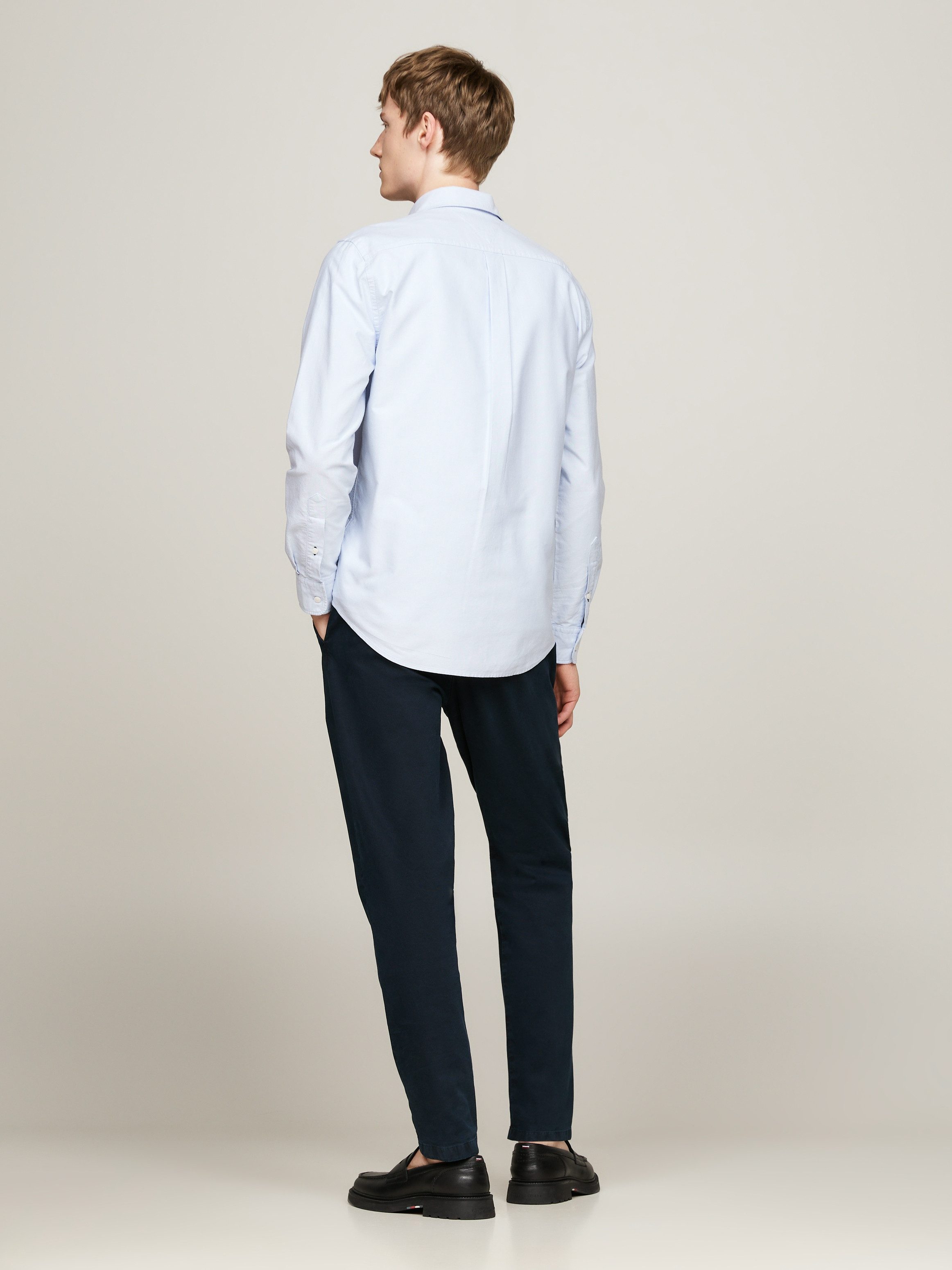 Tommy Hilfiger Overhemd met lange mouwen SOLID HERITAGE OXFORD RF SHIRT