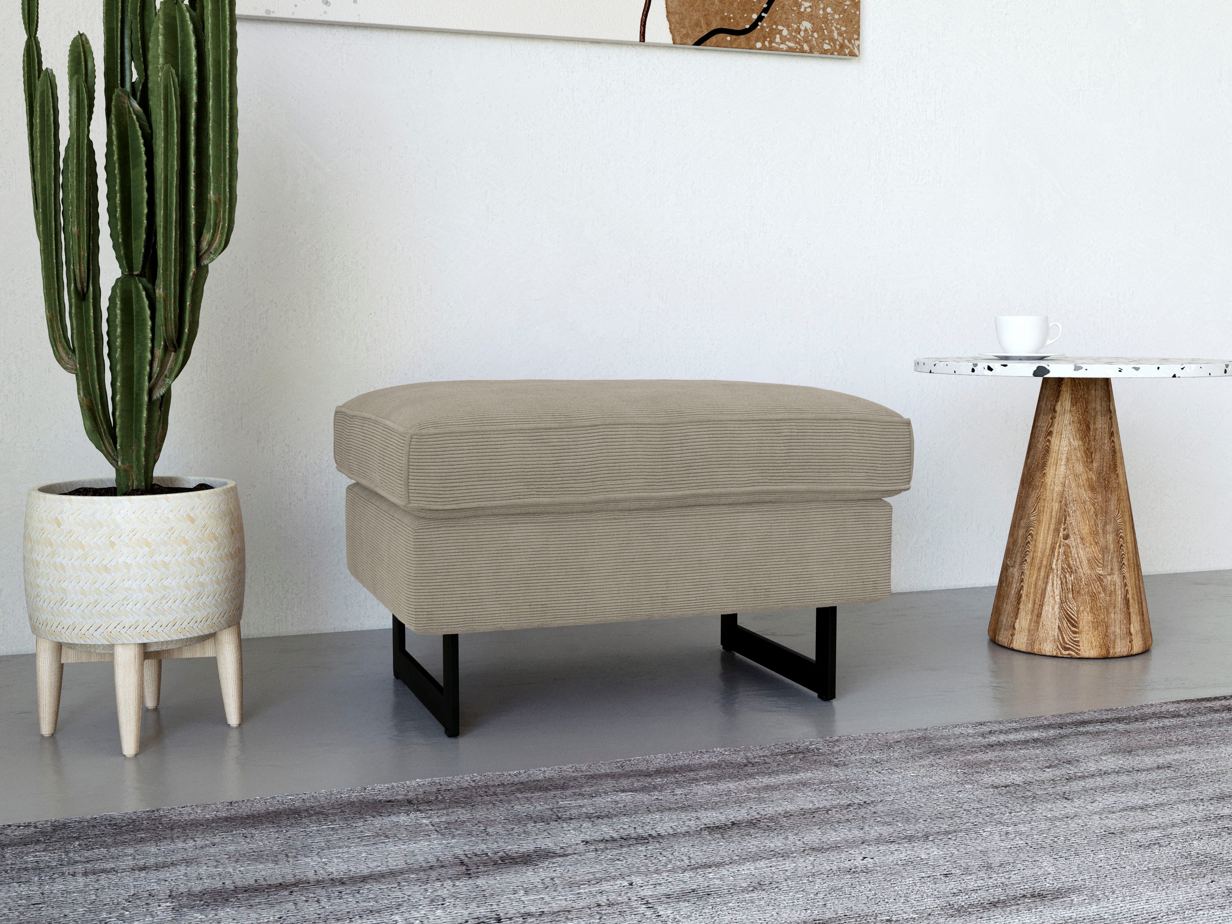 Places of Style Hocker Pinto hockers grijs