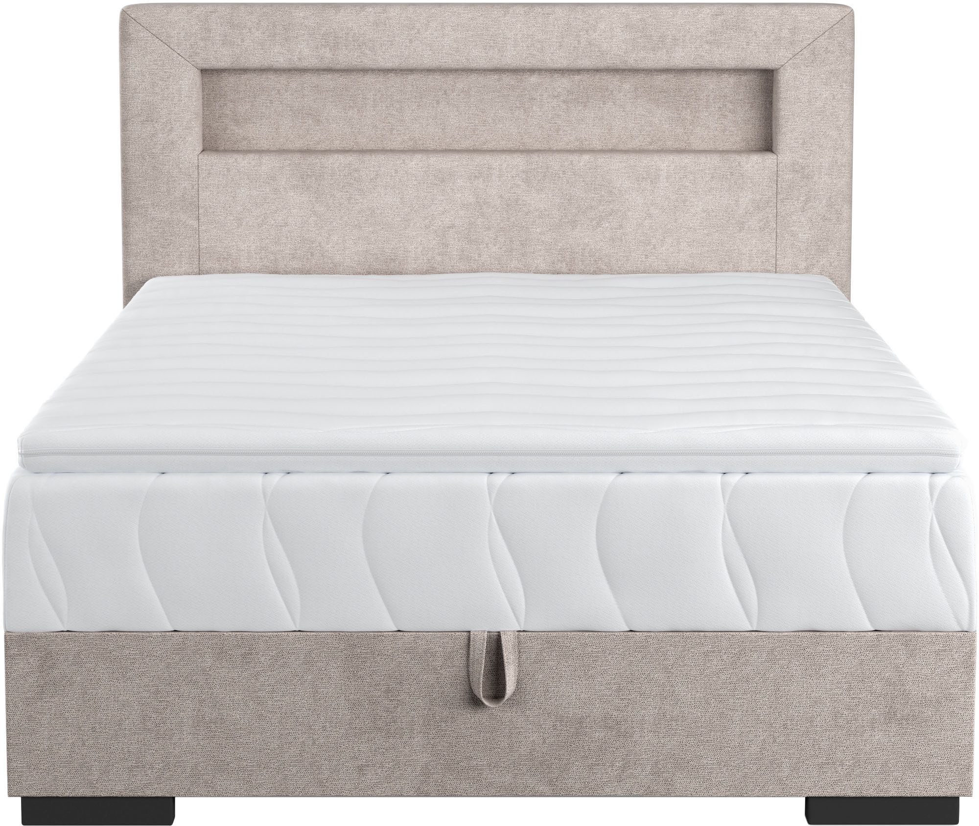COTTA Boxspring Kelly uitgerust met led-licht, incl. bedlade