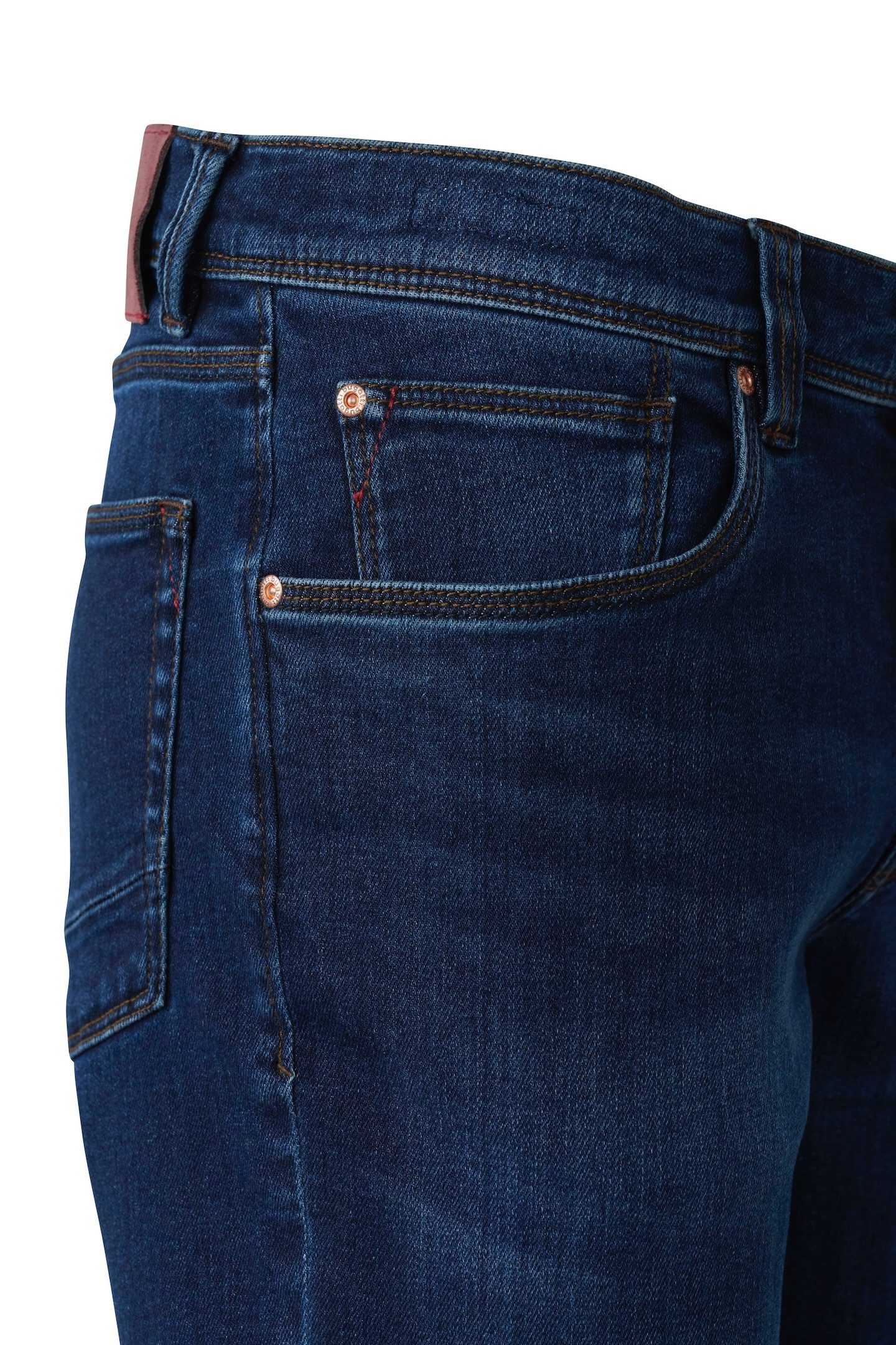 Bugatti 5-pocket jeans met stretchfunctie