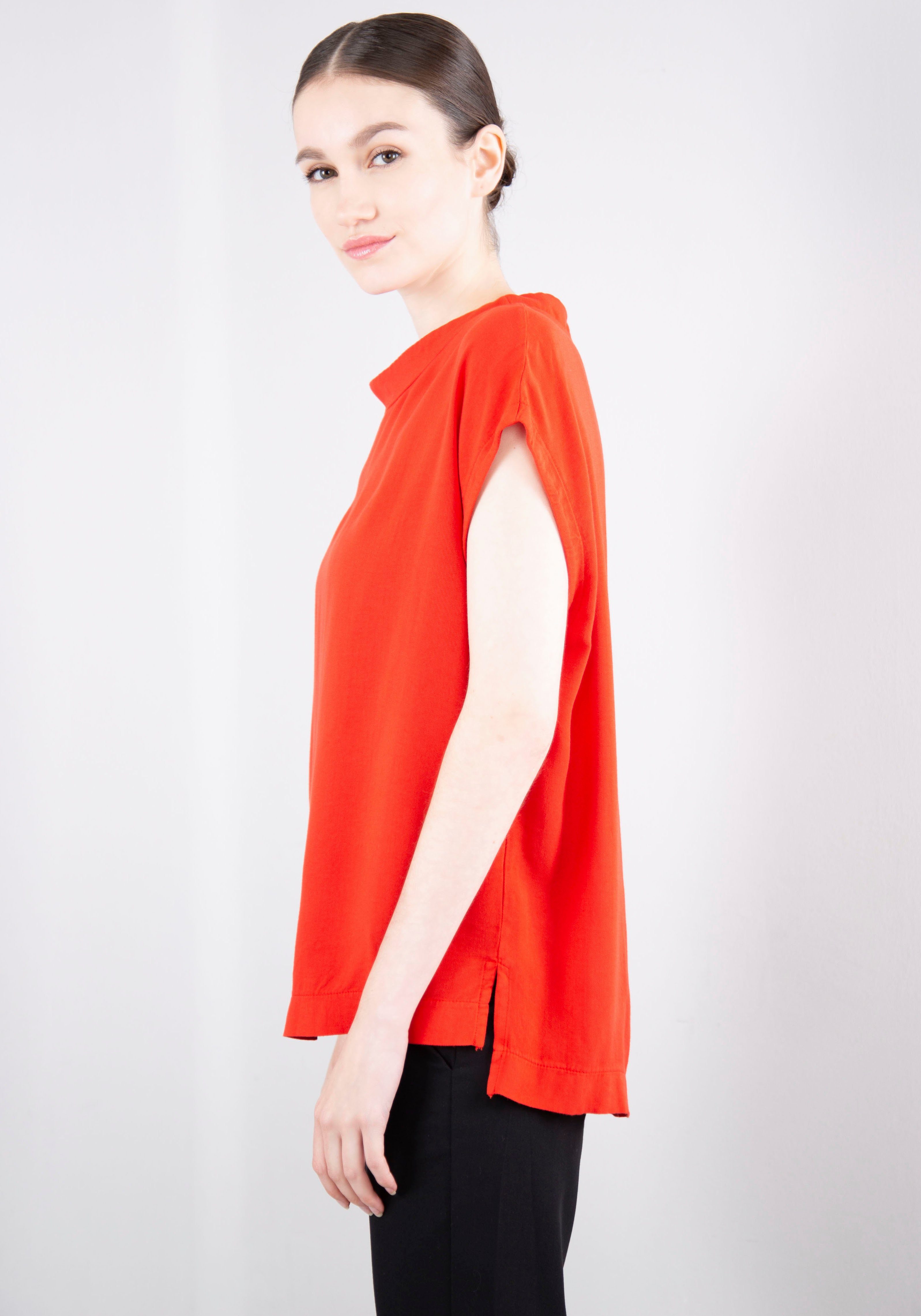 IMPERIAL Shirt met staande kraag IMP-TJ39BBZ Oversized cut