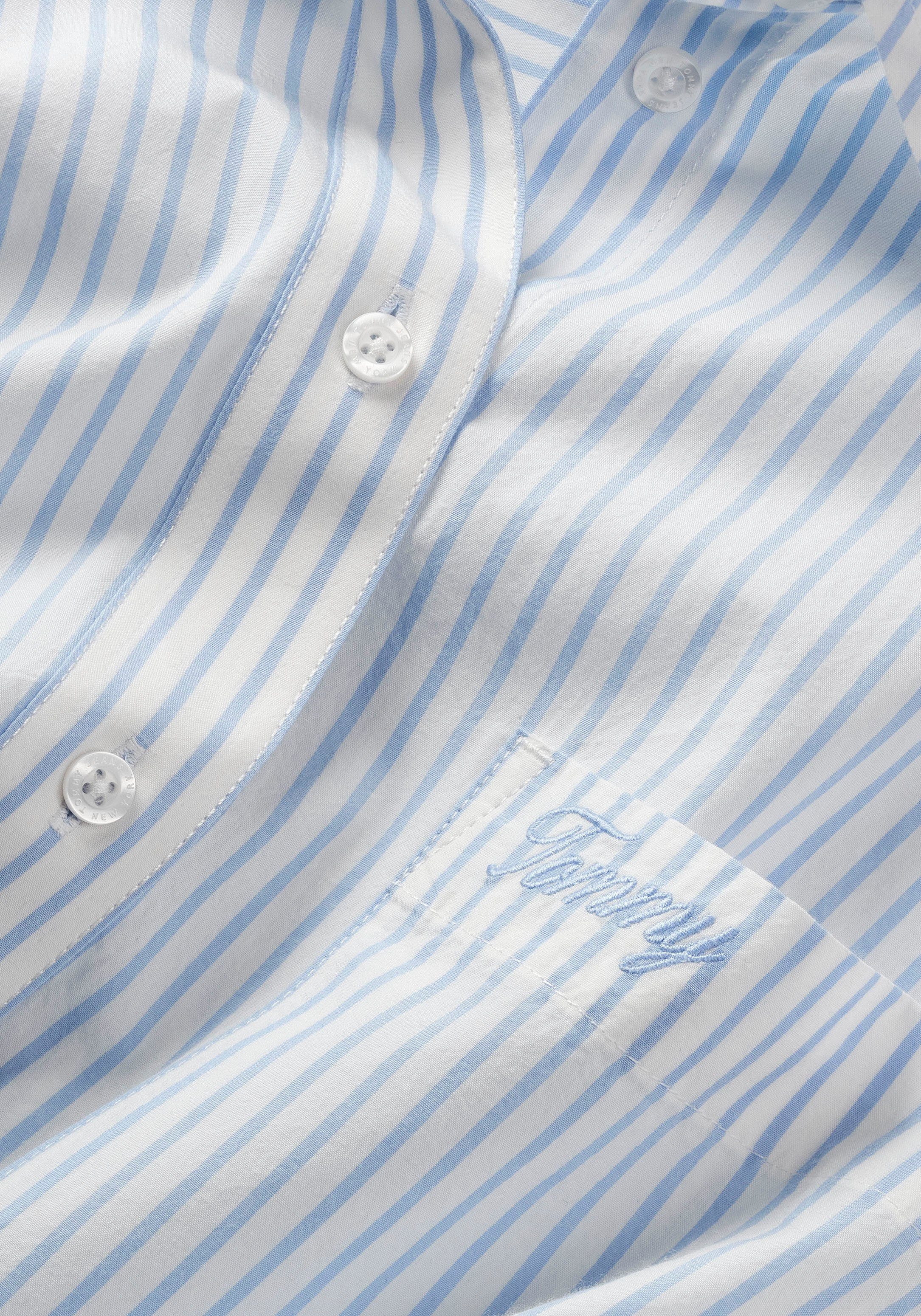 TOMMY JEANS Top TJW SP OVR STRIPE SHIRT Met TOMMY JEANS-merklabel