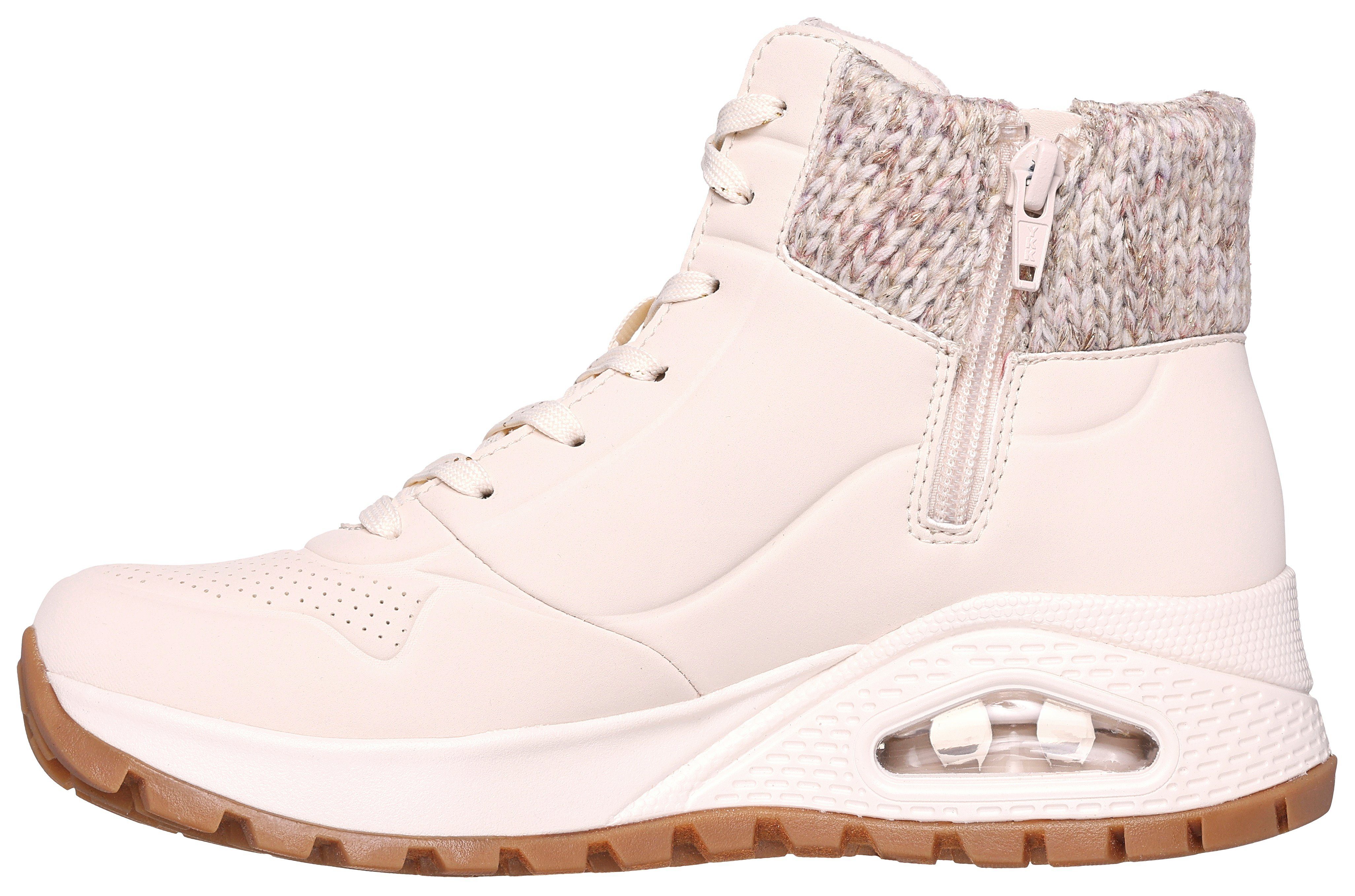 Skechers Winterlaarzen UNO Rugged Sneeuwlaarzen met Skech-Air luchtkamerzool
