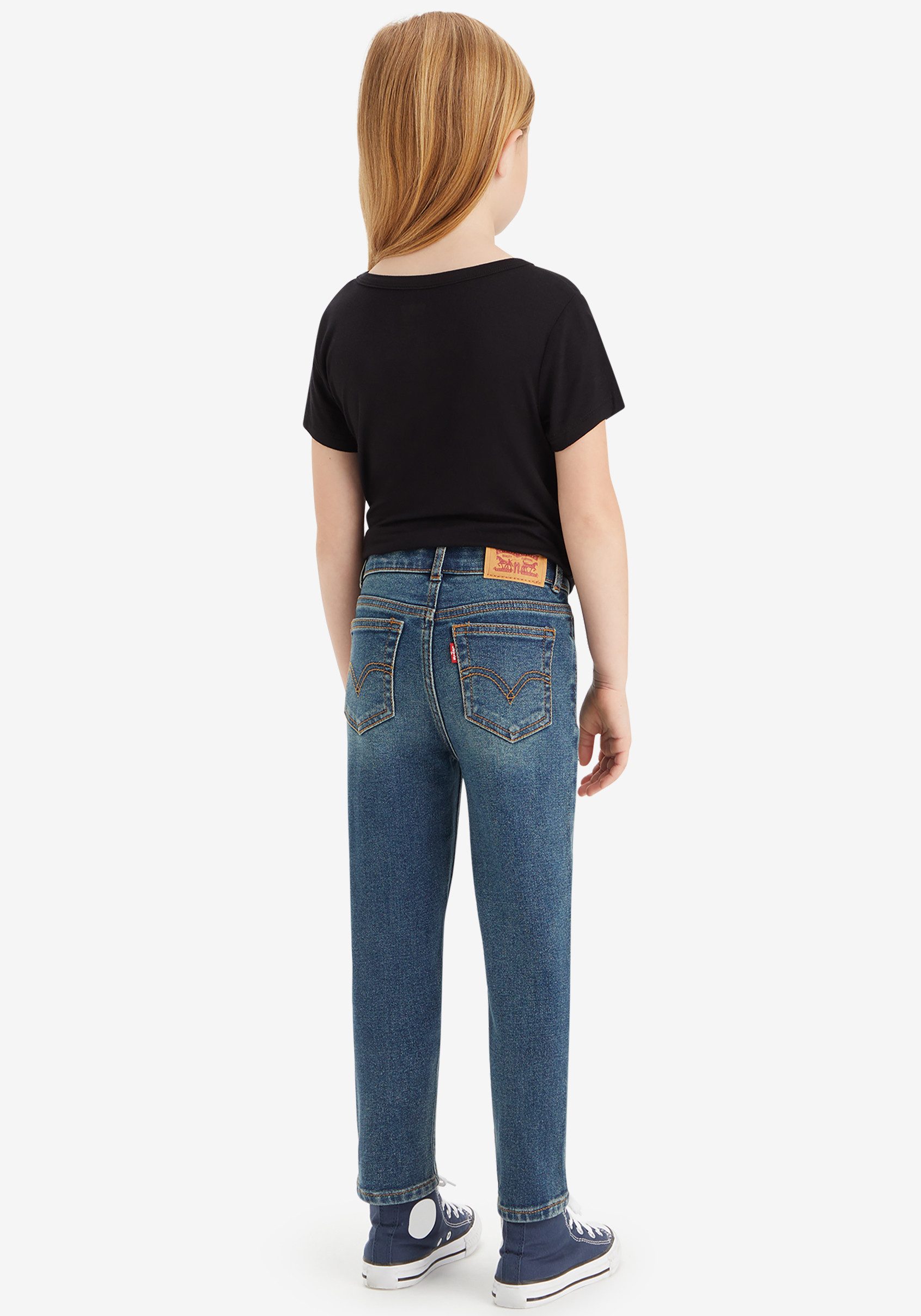 Levi's Kidswear 5-pocket jeans LVG MINI MOM JEANS in mom-fit, voor meisjes
