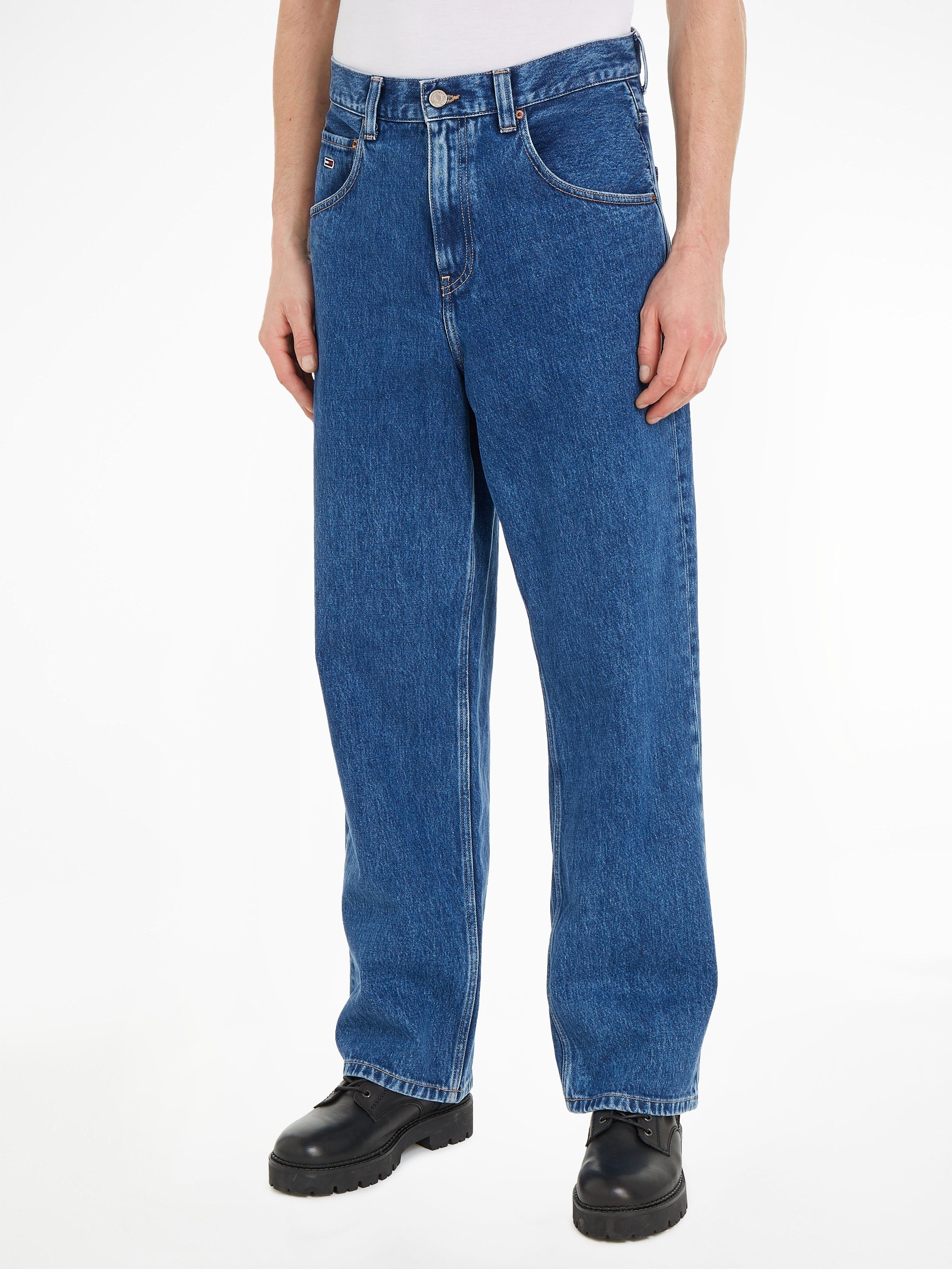 TOMMY JEANS Wijde jeans Aiden Baggy Jeans heren jeans maat 32 blauw