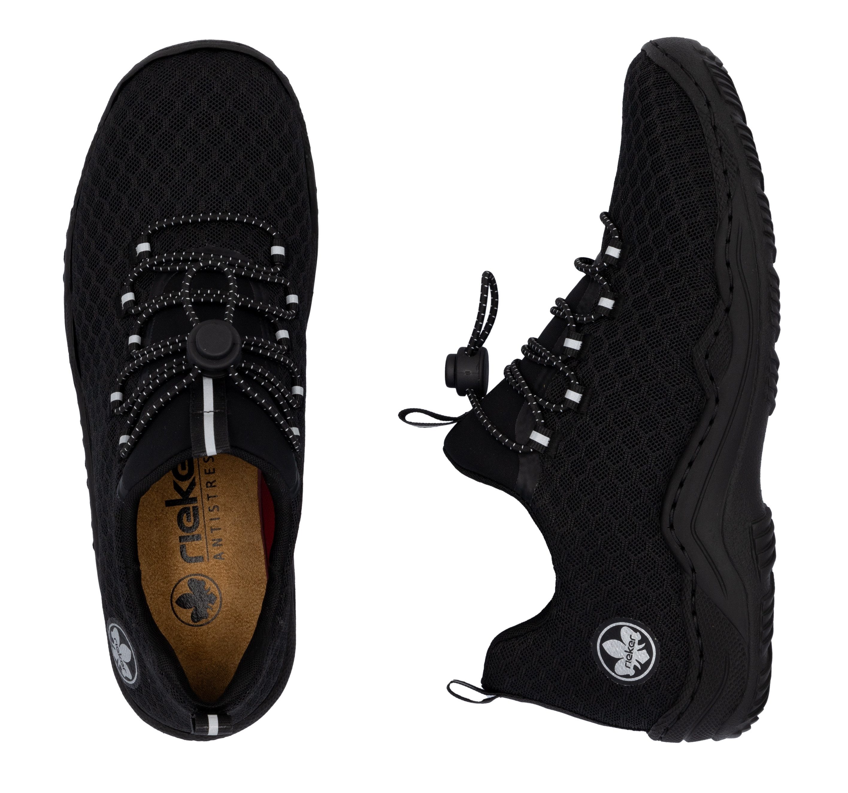 Rieker Slip-on sneakers Outdoor schoen, instapschoen, slipper met praktische snelsluiting