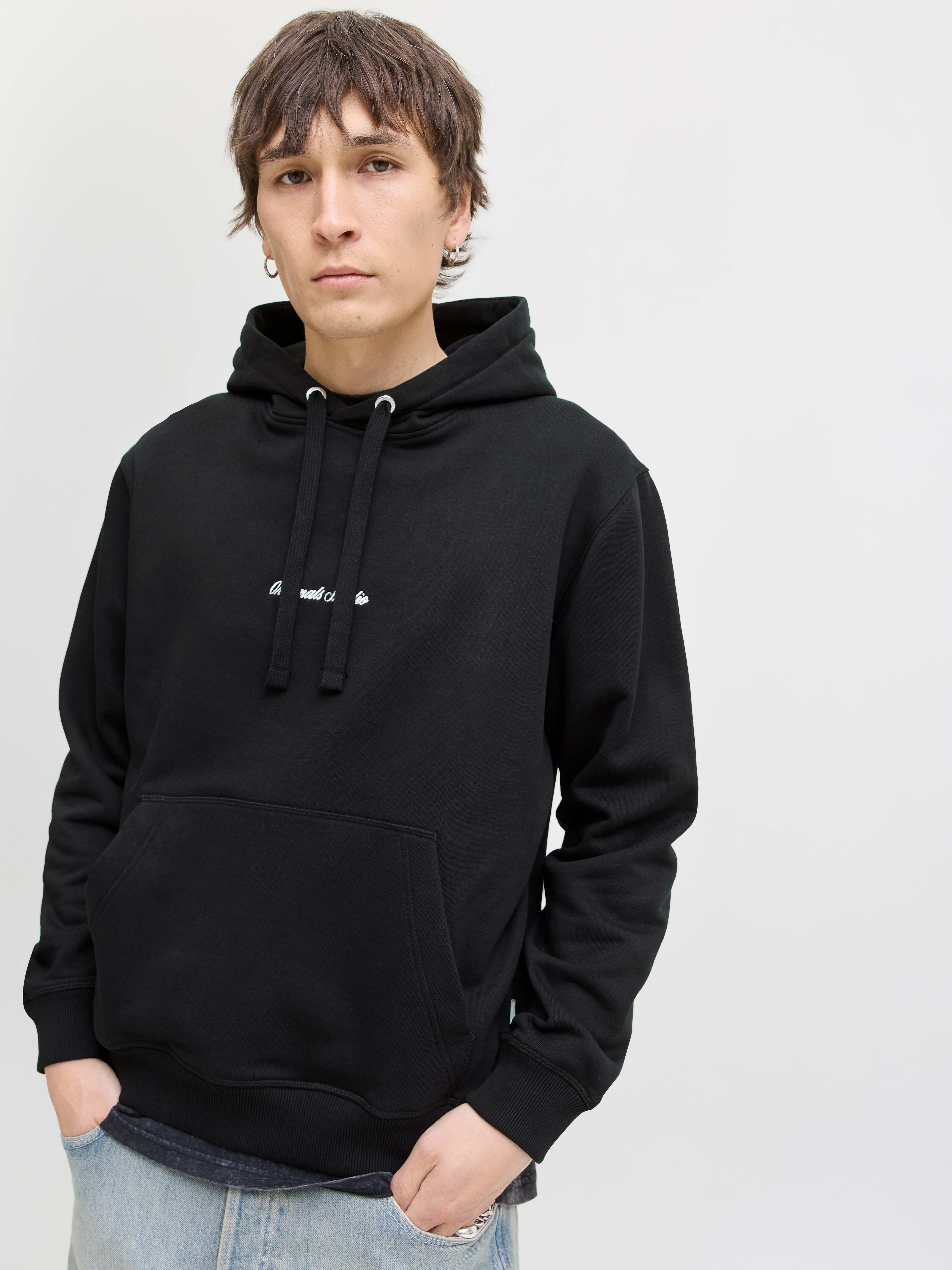 Jack & Jones Hoodie JORNORREBRO EMB SWEAT HOOD NOOS