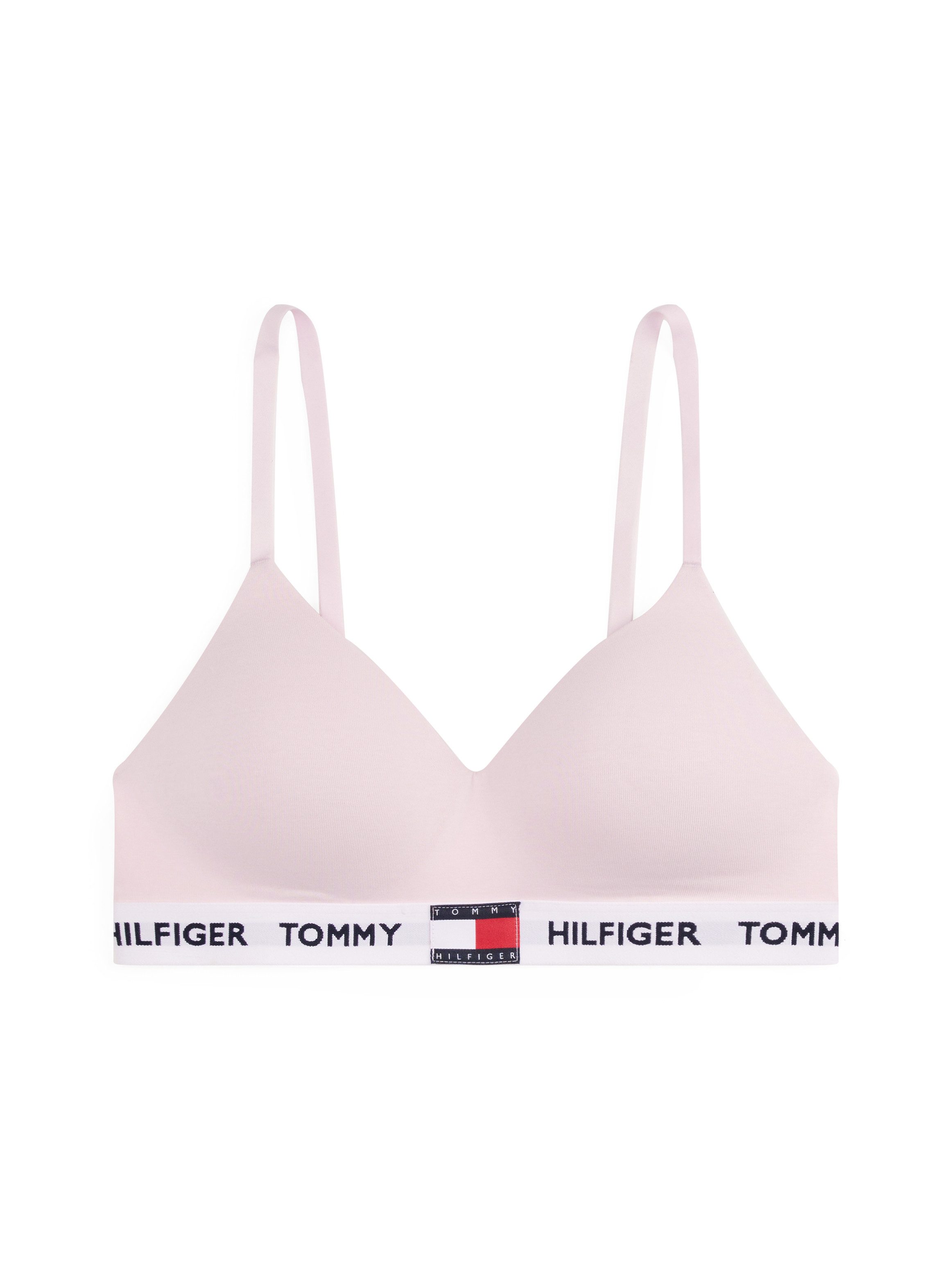 Tommy Hilfiger Underwear Bralette-bh BRALETTE LIFT met contrasterende details, met logo-tekst