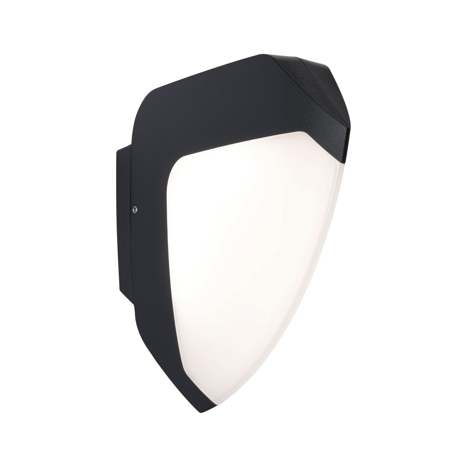 Paulmann Led-wandlamp voor buiten Ikosea IP44 50x203mm 3000K 4,4W 350lm 230V Antraciet Kunststof (1 stuk)
