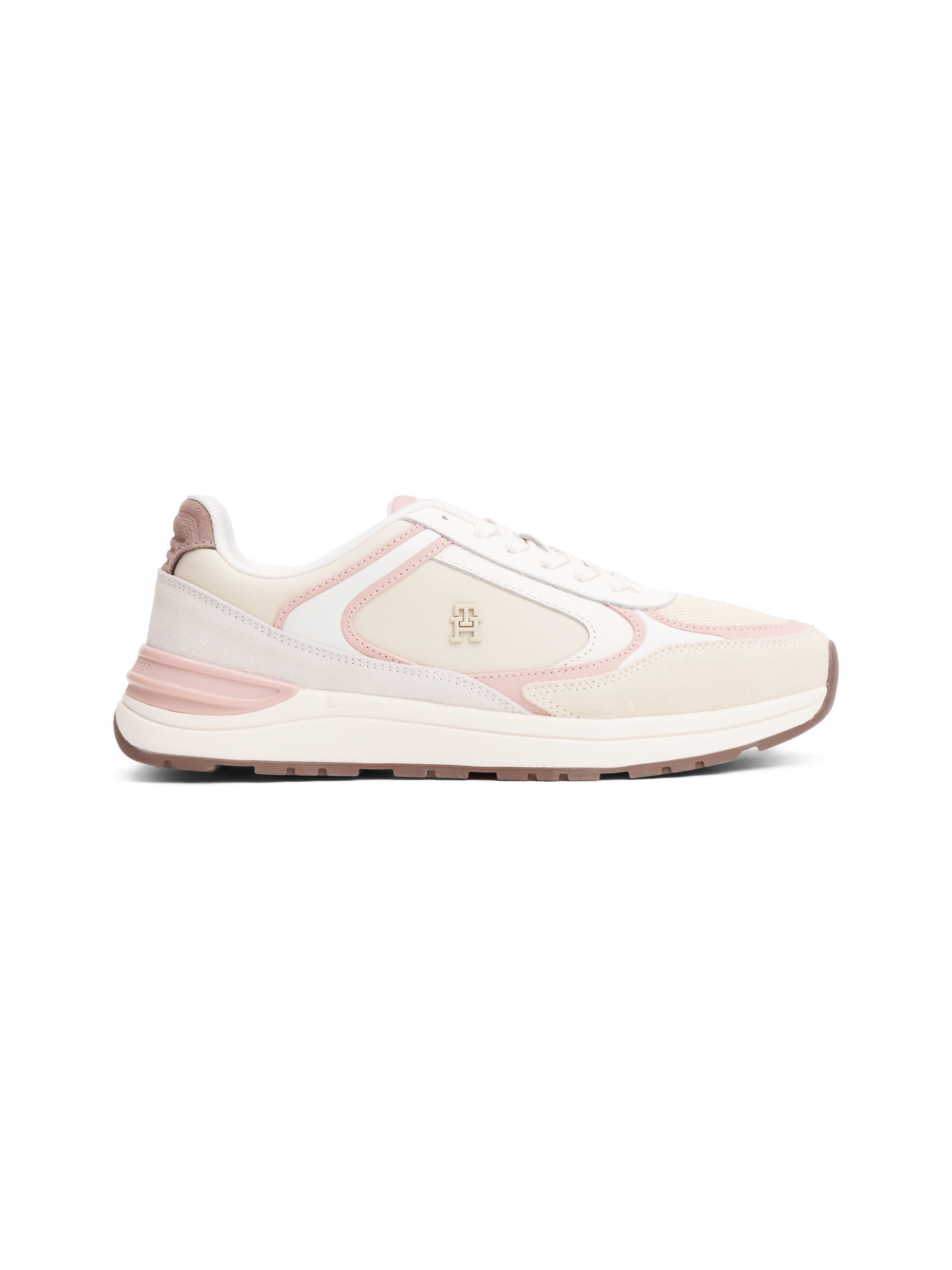 Tommy Hilfiger Sneakers met sleehak CASUAL FASHION RUNNER MIX
