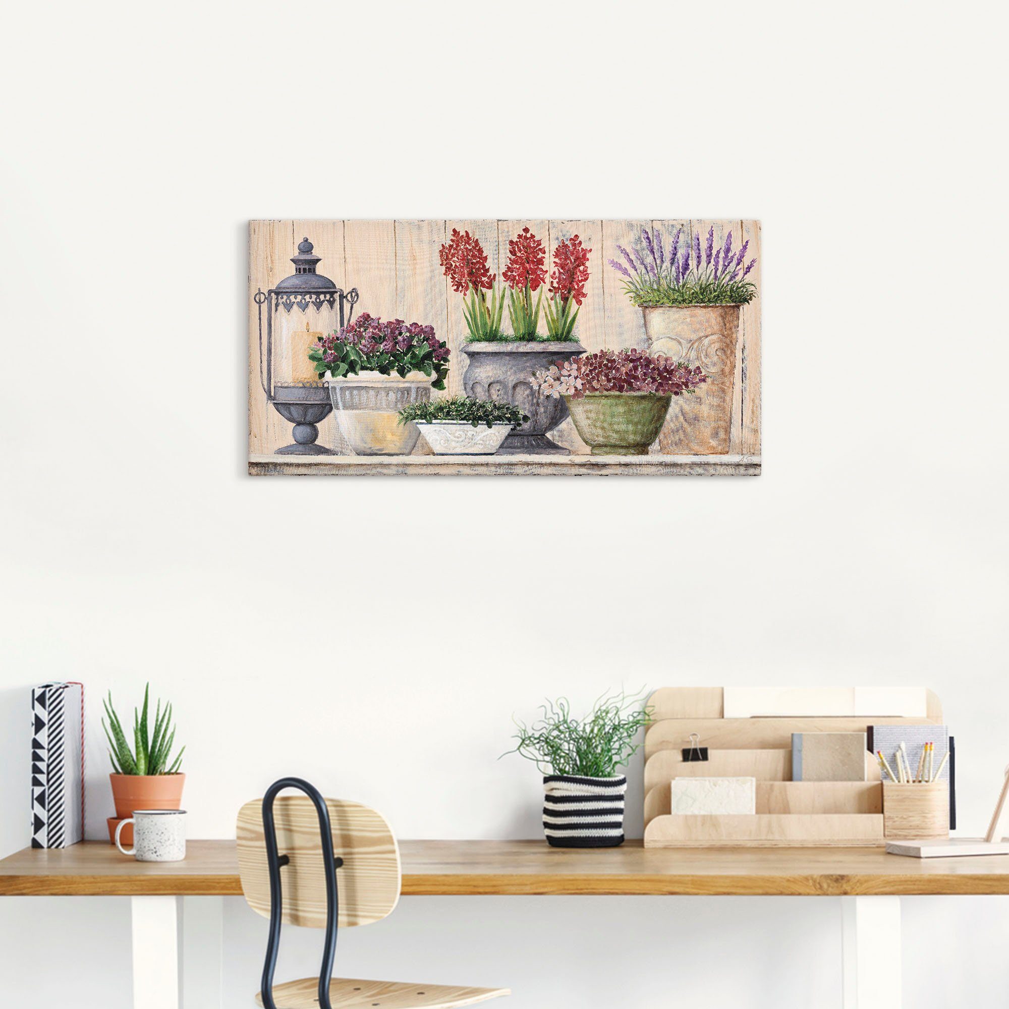 Artland Artprint Antieke compositie_licht als artprint van aluminium, artprint voor buiten, artprint op linnen in verschillende maten