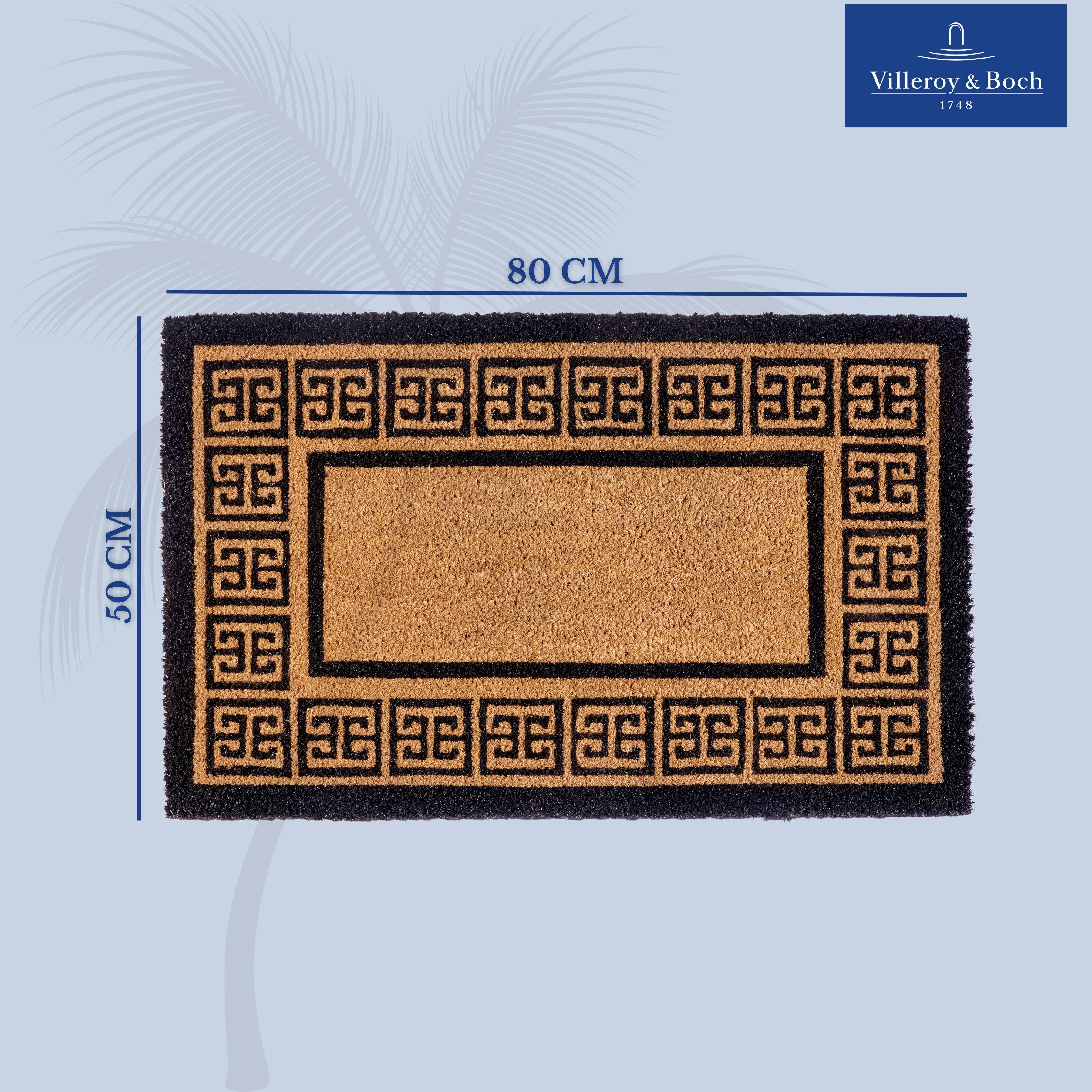 Villeroy & Boch Mat Louis Robuust, binnen, buiten, vuilafstotend, weerbestendig, natuur, kokos