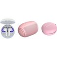 lg in-ear-hoofdtelefoon fn6 macaron jellybean inclusief bluetoothluidspreker (€ 69,99) en macaron hoes (€ 9,99) roze
