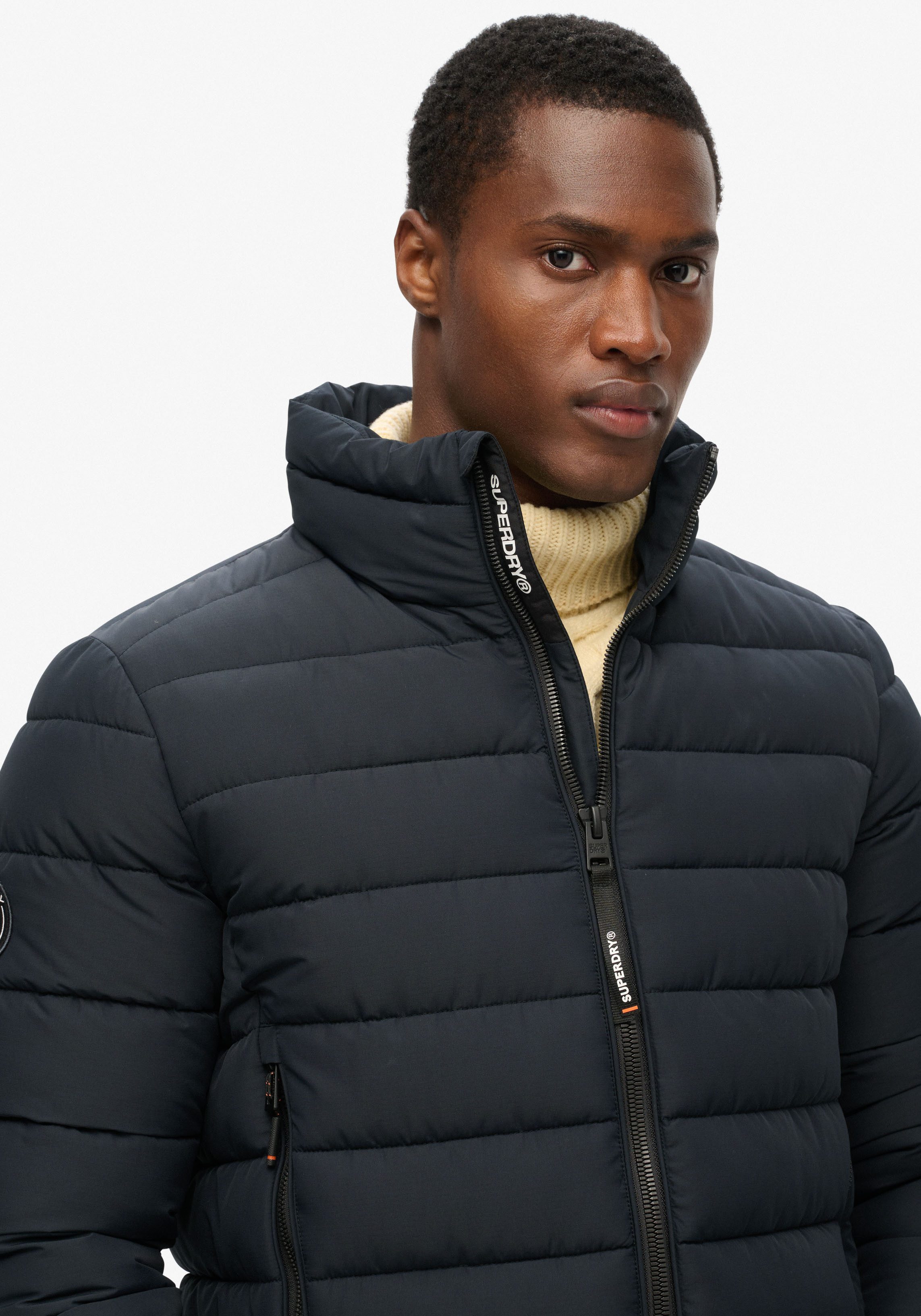 Superdry Gewatteerde jas FUJI EMB PADDED JACKET