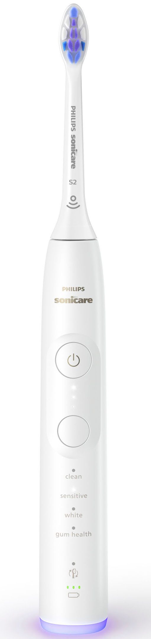 Philips Sonicare Elektrische tandenborstel Series 7100 HX7429/02 met drukcontrol, 7 reinigingsinstellingen, inclusief reislade-etui