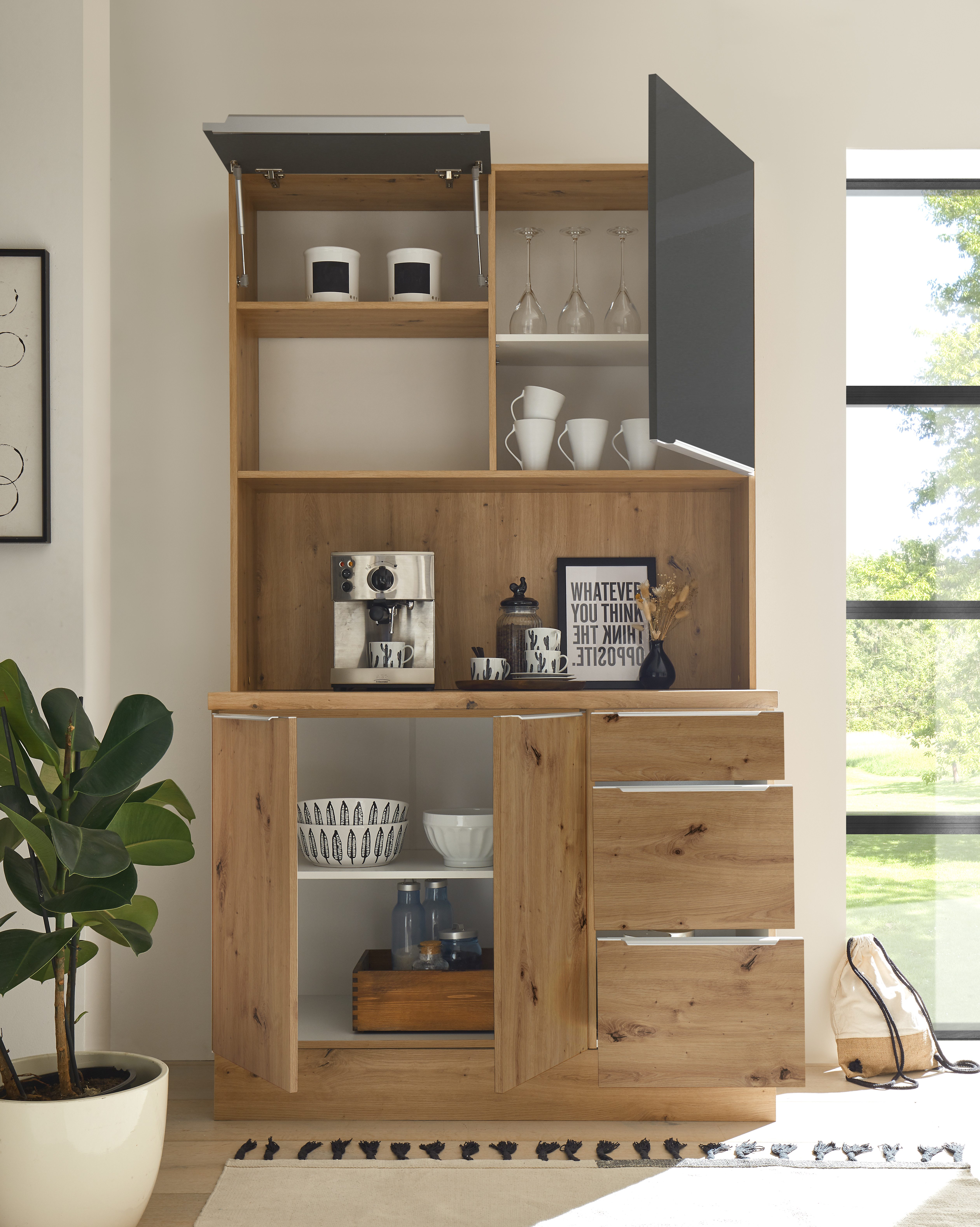RESPEKTA Buffetkast Safado uit de Marleen serie Breedte 120 cm, met soft-close, in exclusieve configuratie voor OTTO