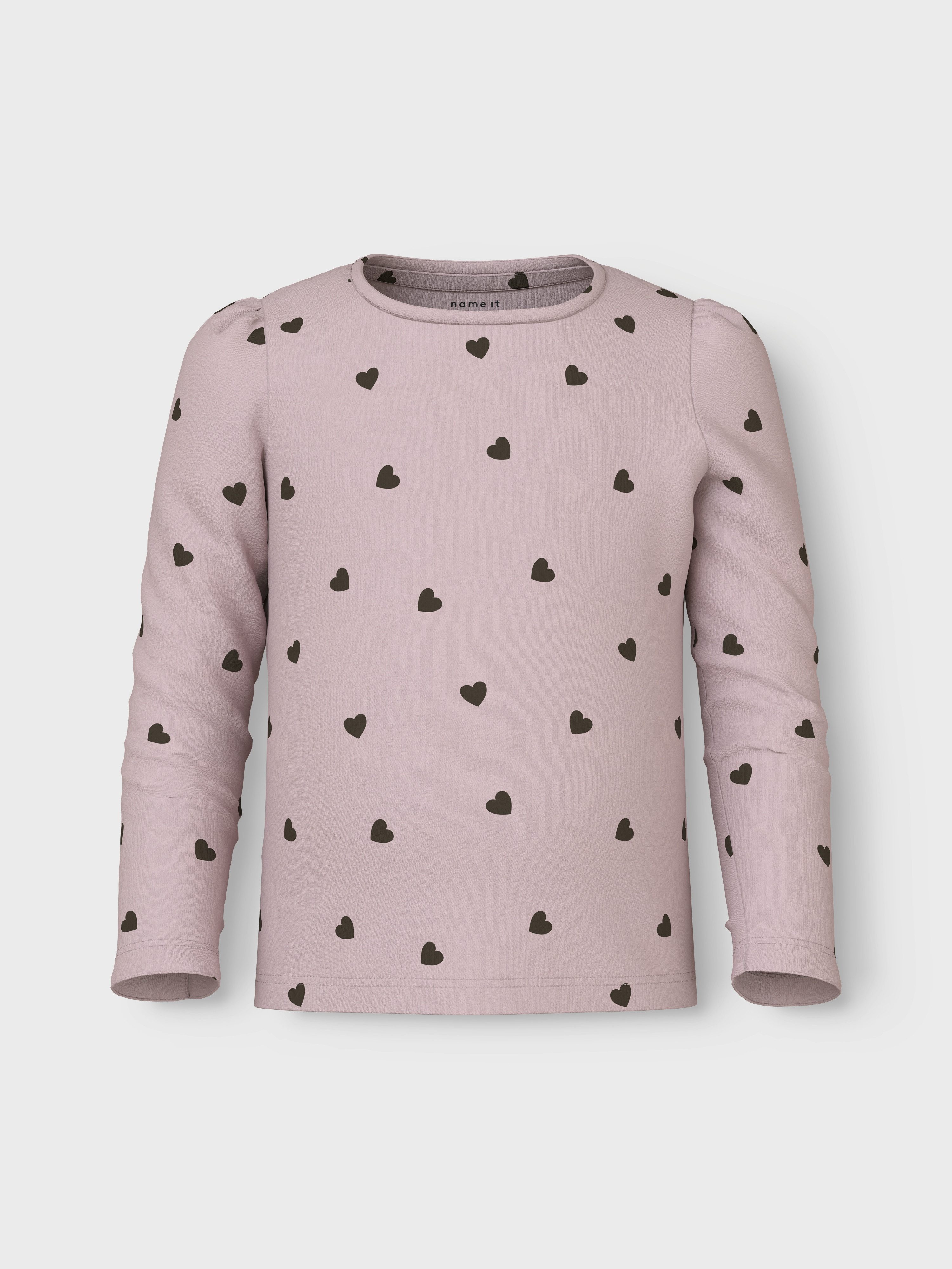 Name It Shirt met lange mouwen NMFKHEART XSL LS TOP