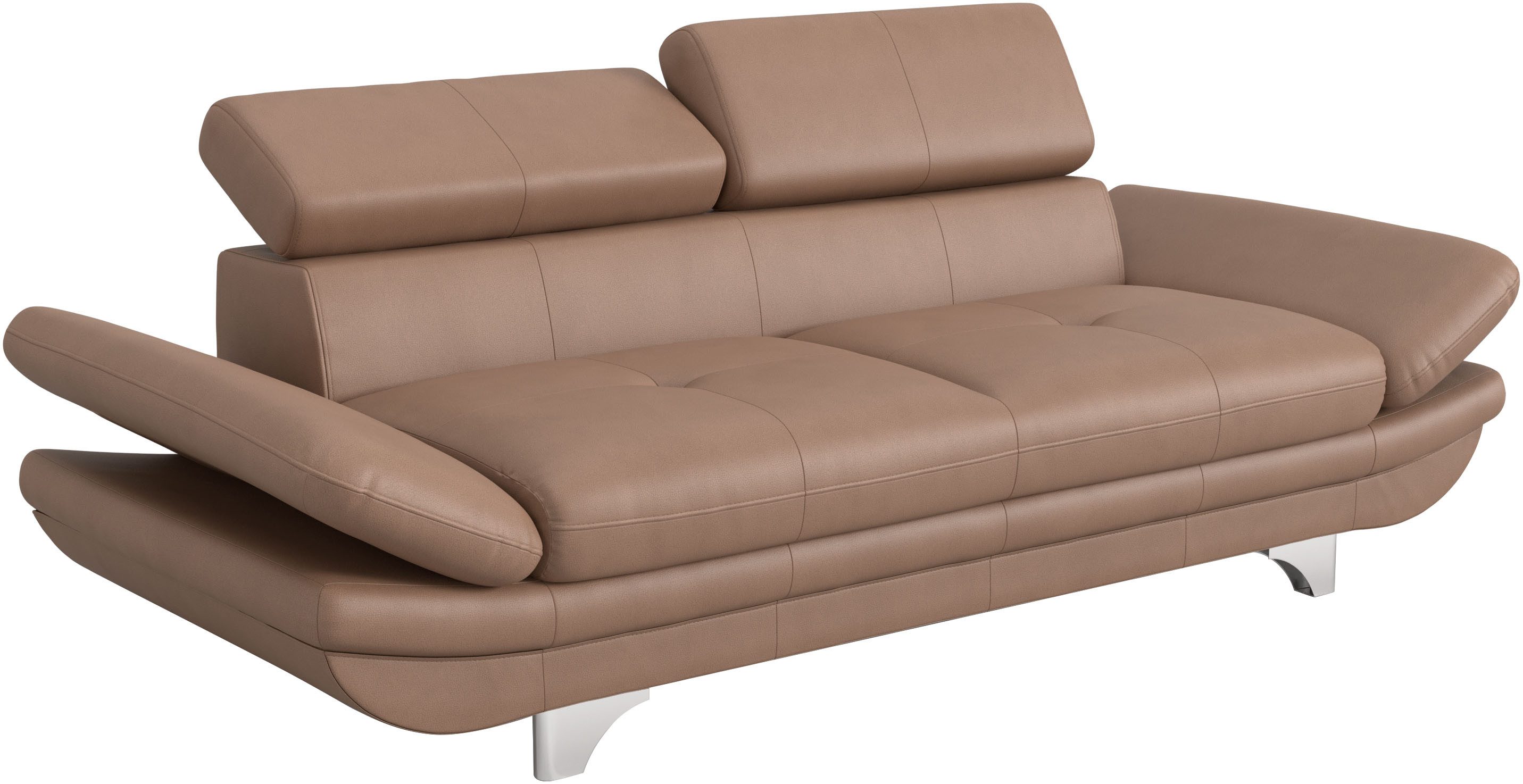 COTTA 3-zitsbank Enterprise Big-sofa, met verstelbare armleuning en rugleuning