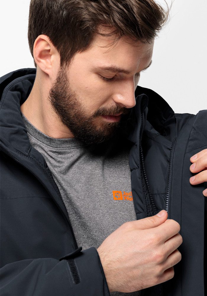 Jack Wolfskin Functioneel 3-in-1-jack GLAABACH 3-in-1 JKT M (2-delig)