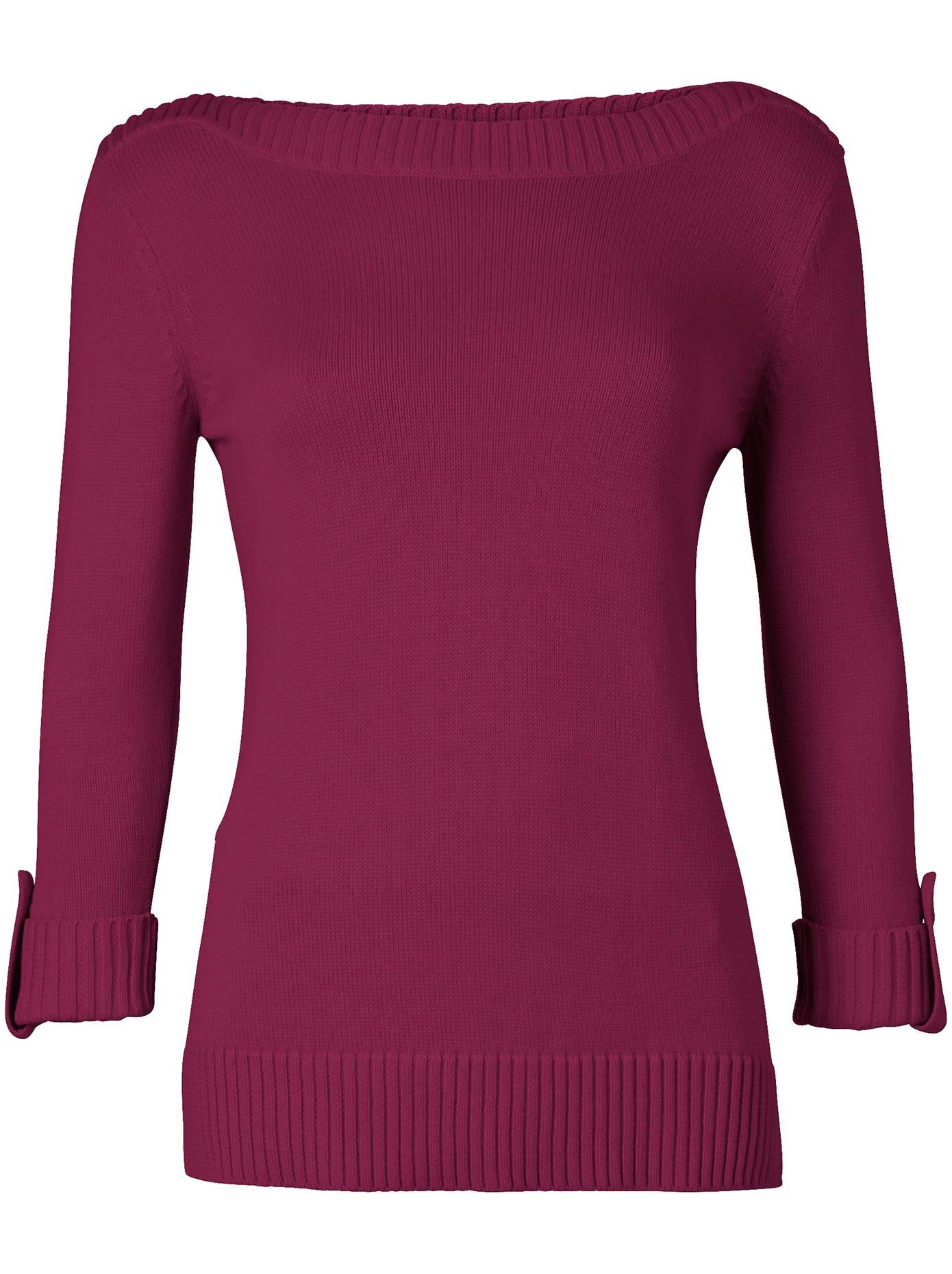 Casual Looks Trui met 3/4 mouwen Trui