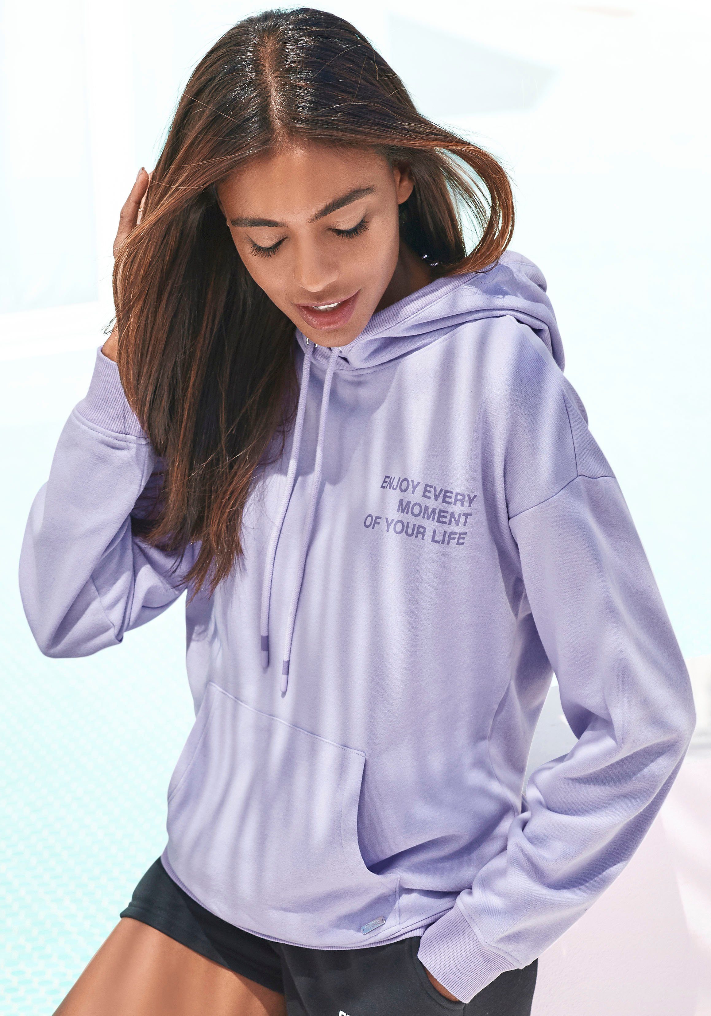 Buffalo Hoodie met statement print, loungepak