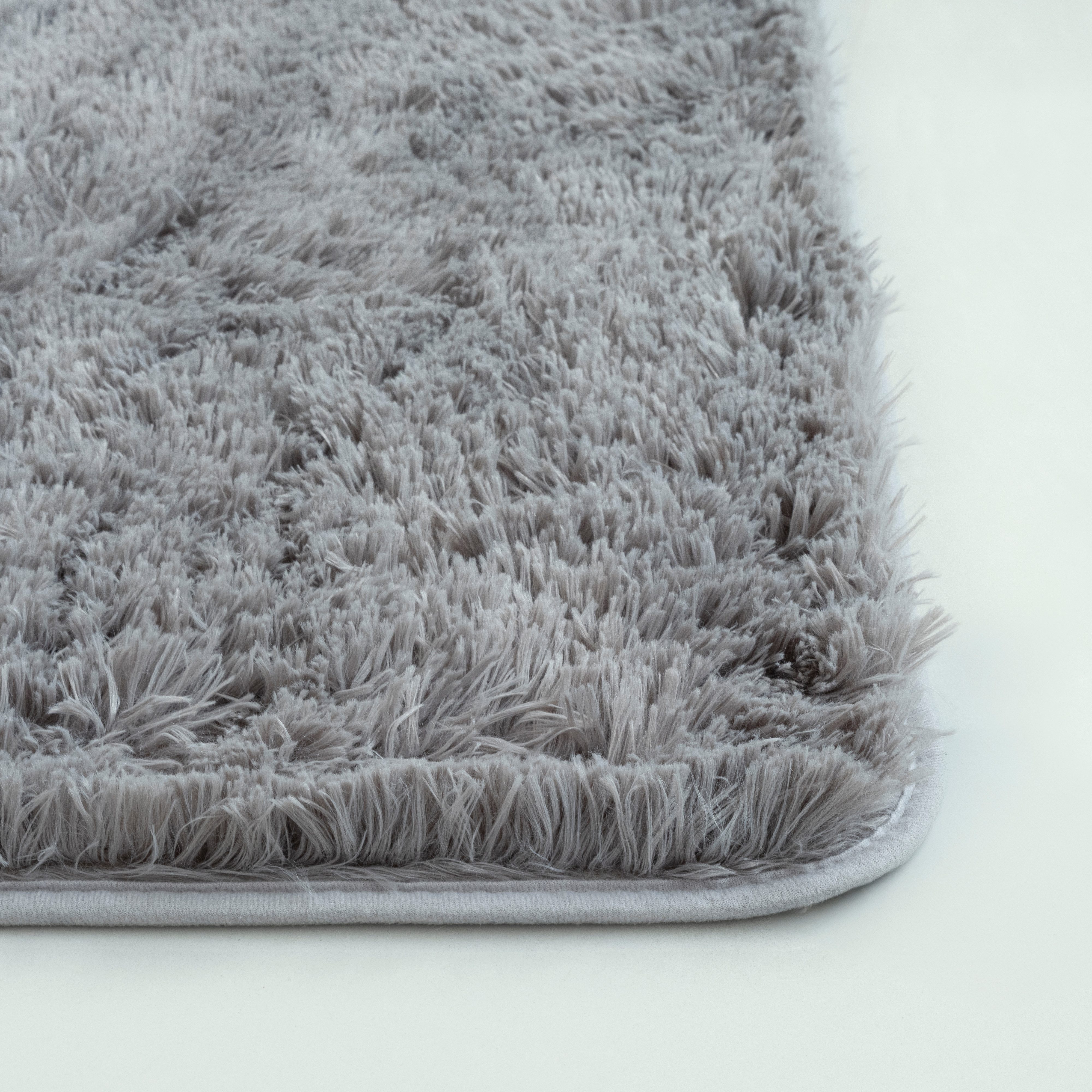 merinos Vloerkleed Fluffy Shaggy Fluffy hoogpolig tapijt, woonkamer, antislip onderkant
