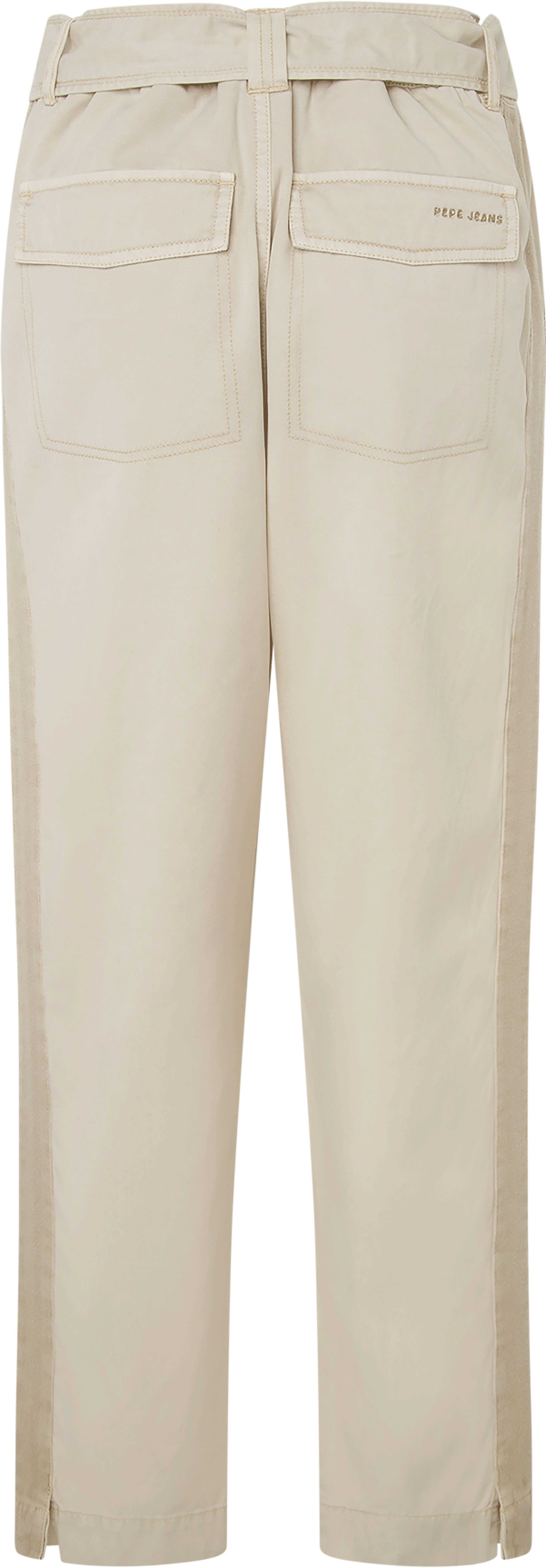 Pepe Jeans Cargobroek Aylin met streepbeleg