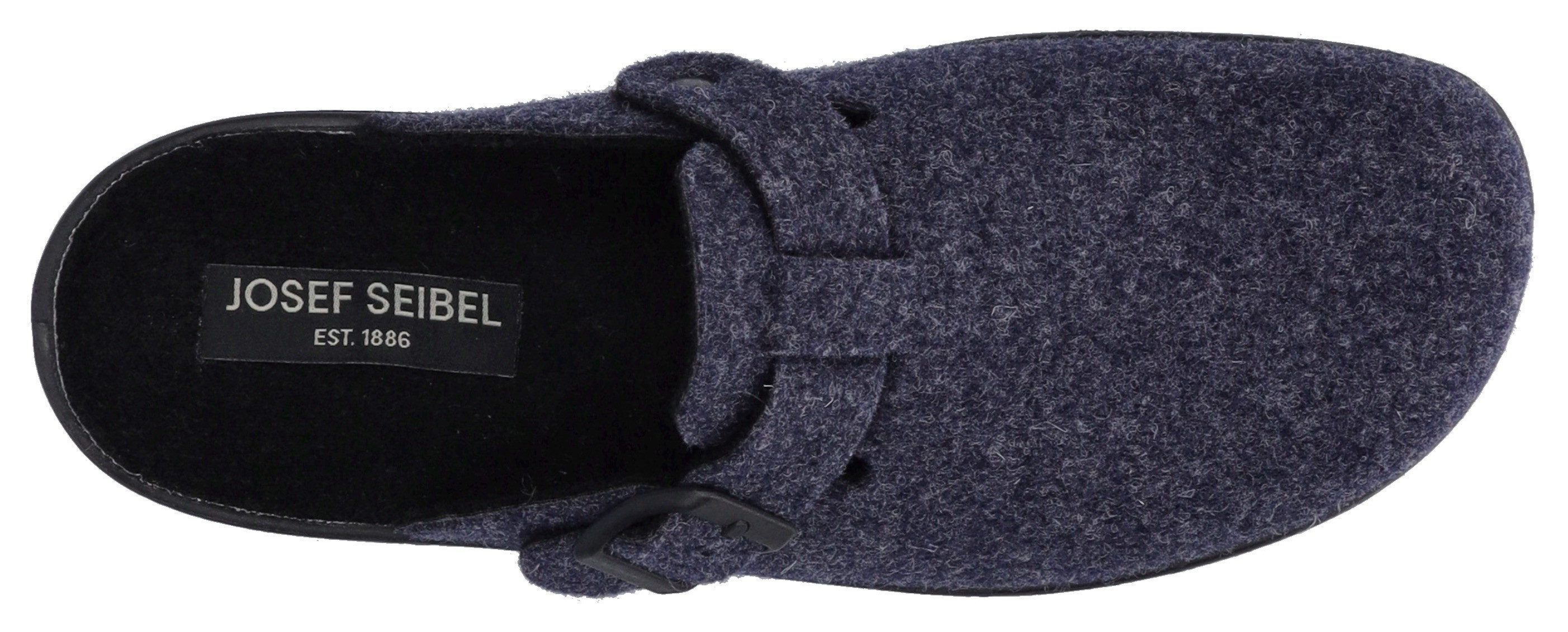 Josef Seibel Pantoffels Metz 240 Pantoffel, clog, vilten schoen in comfortwijdte H (zeer breed)