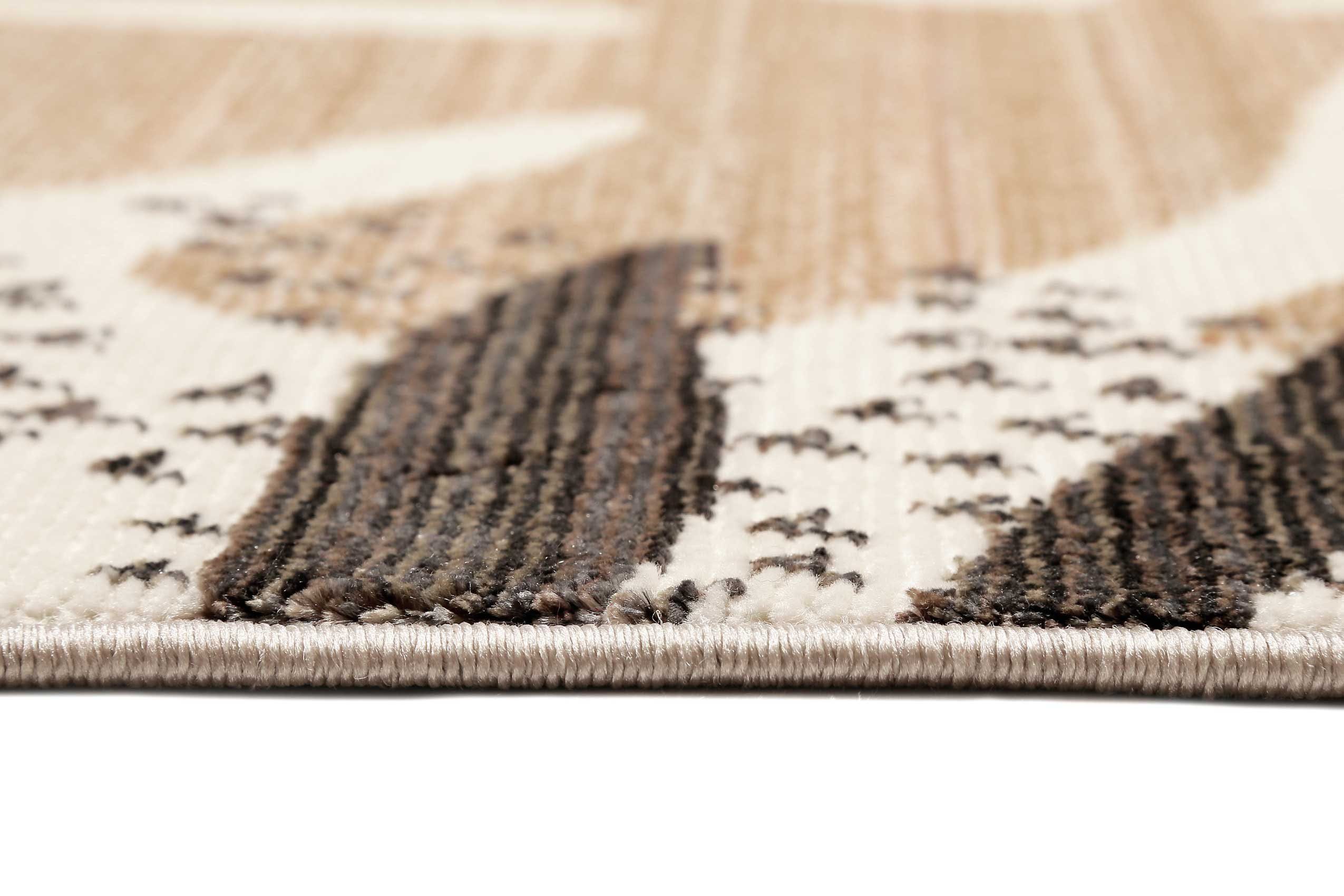 Esprit Vloerkleed Florence ESP-21077 Modern designer vloerkleed met franje, jungle, woonkamer