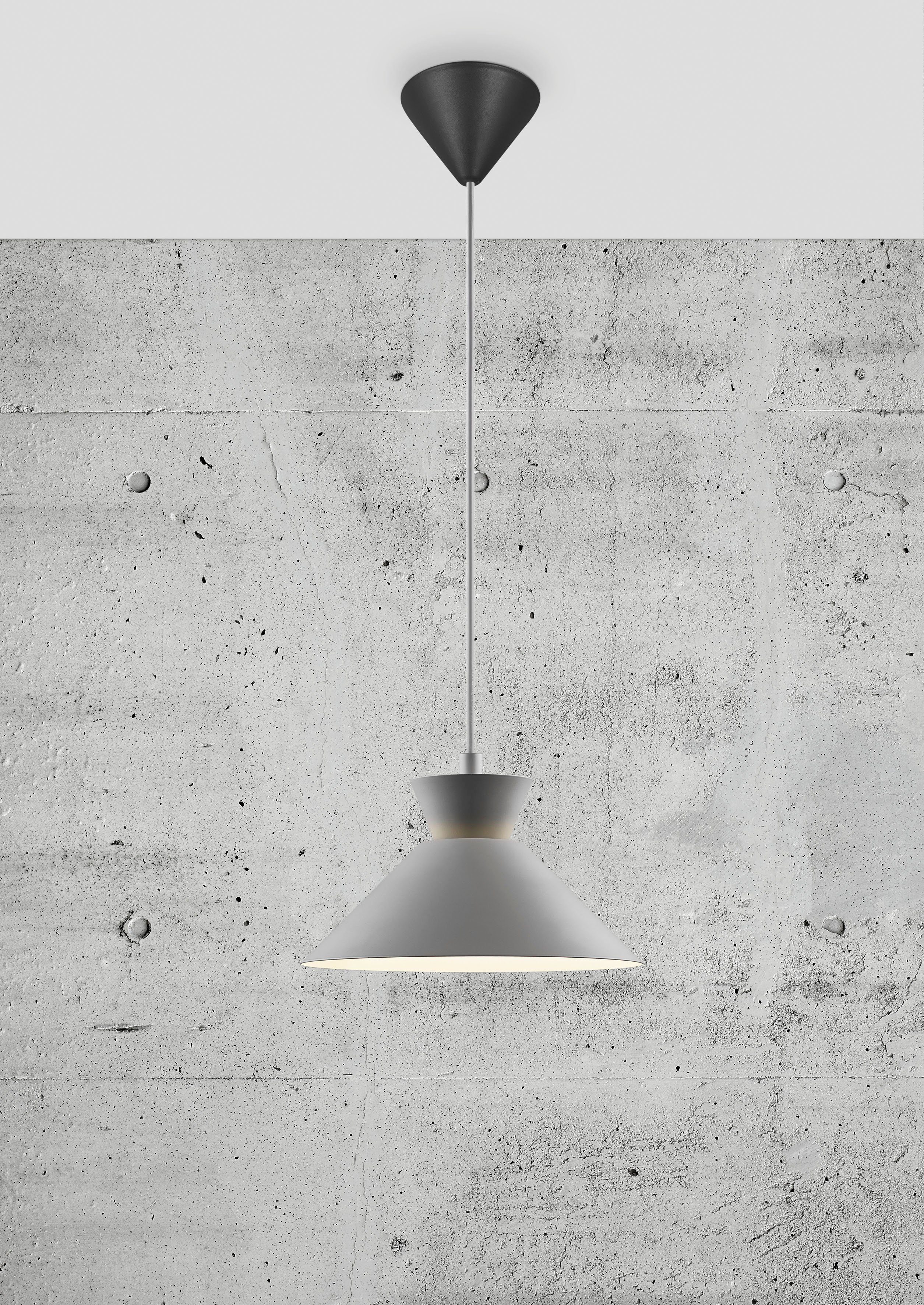 Nordlux Hanglamp Dial Noordse eenvoud met duidelijke lijnen, decoratief uplight-effect (1 stuk)