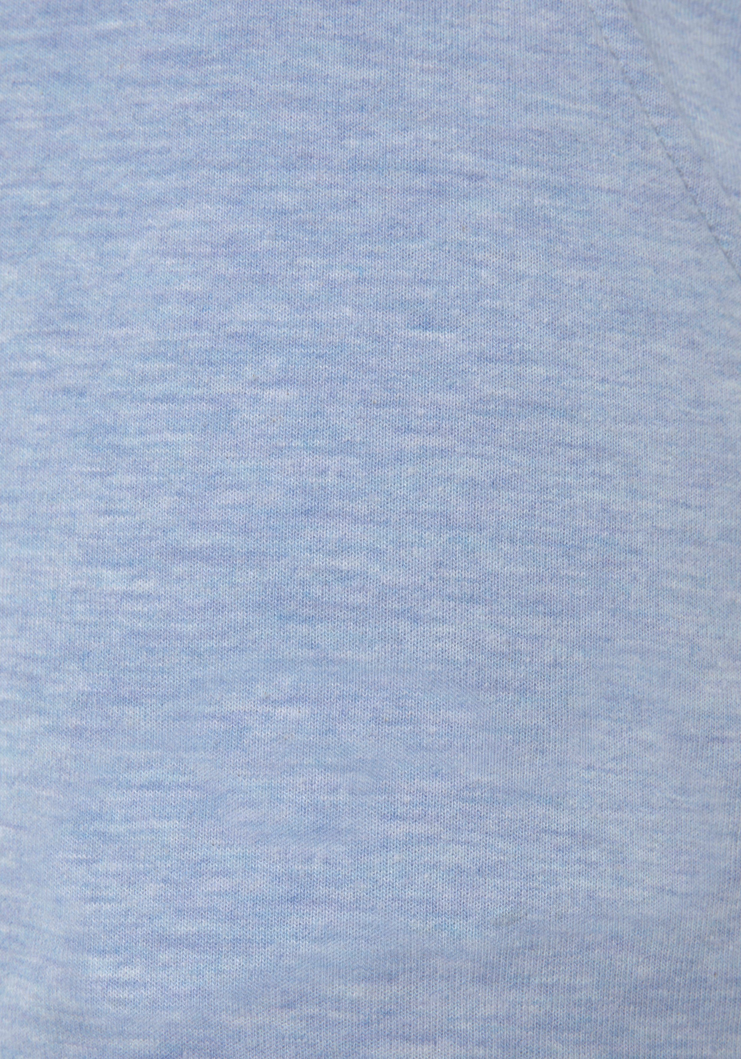 Bench. Loungewear Relaxshorts -sweatshorts, lounge-shorts met kleine glanzende logostiksel, loungewear
