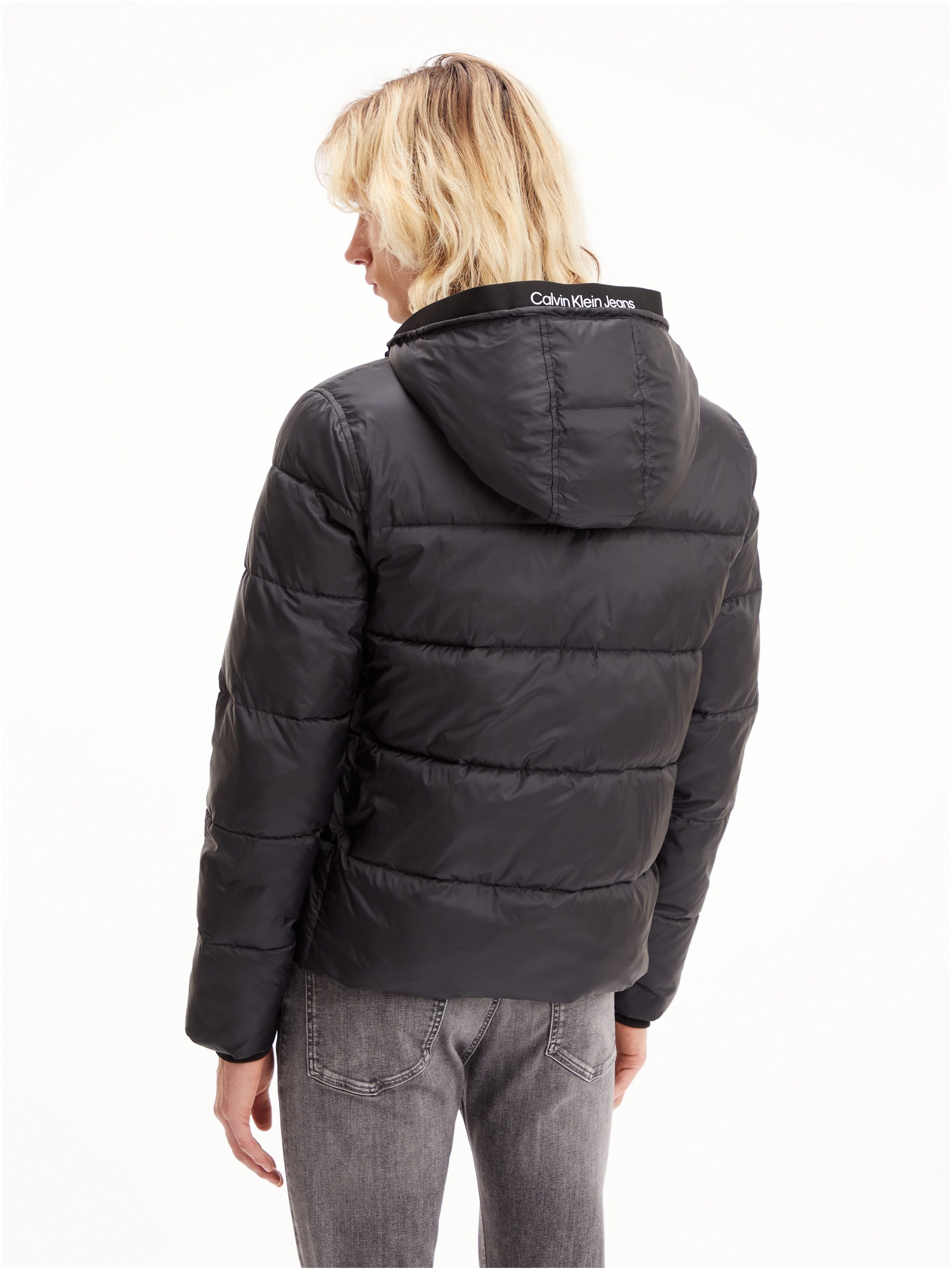 Calvin Klein Gewatteerde jas LOGO TAPE LW PADDED JACKET